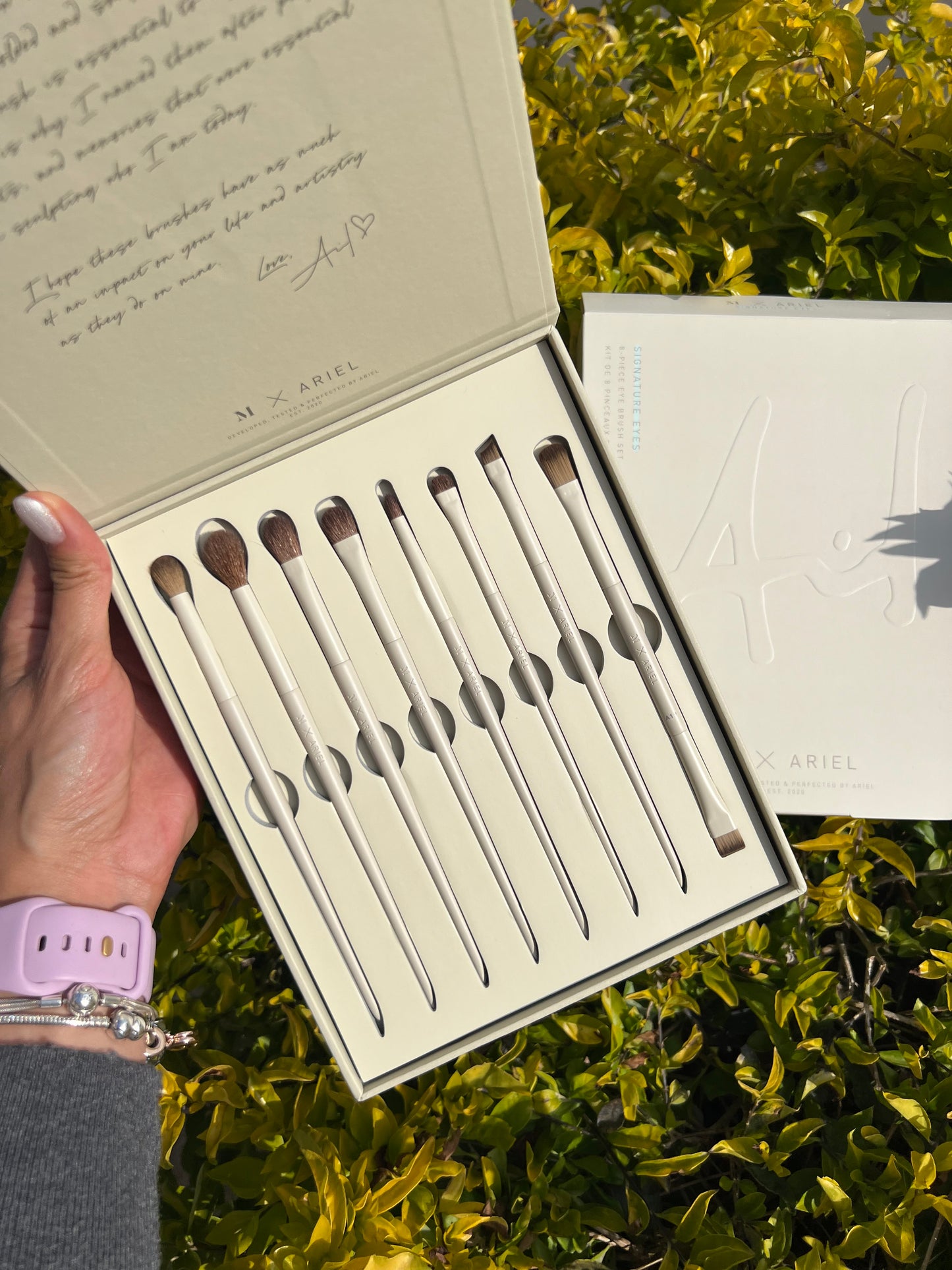 Signature Eyes 8-Piece Eye Brush Set Morphe x Ariel