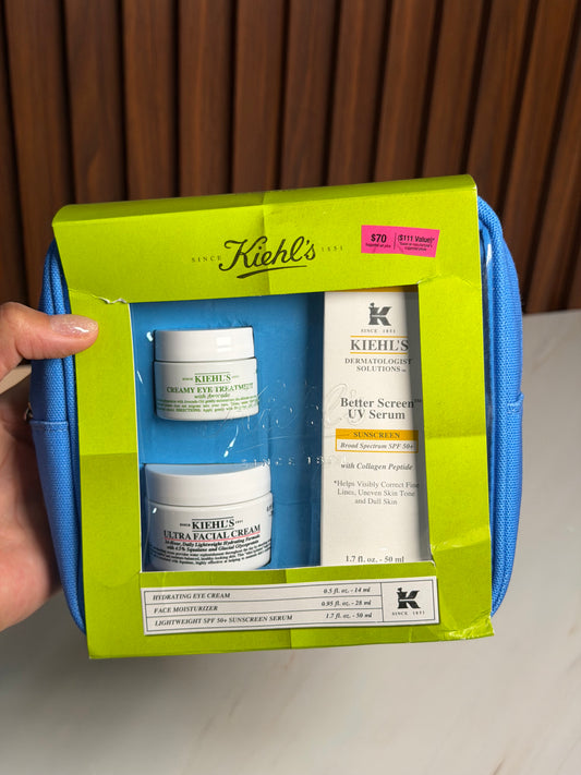 Kiehl’s Since 1851 Best Sellers Hydrate & Help Protect Skincare Set