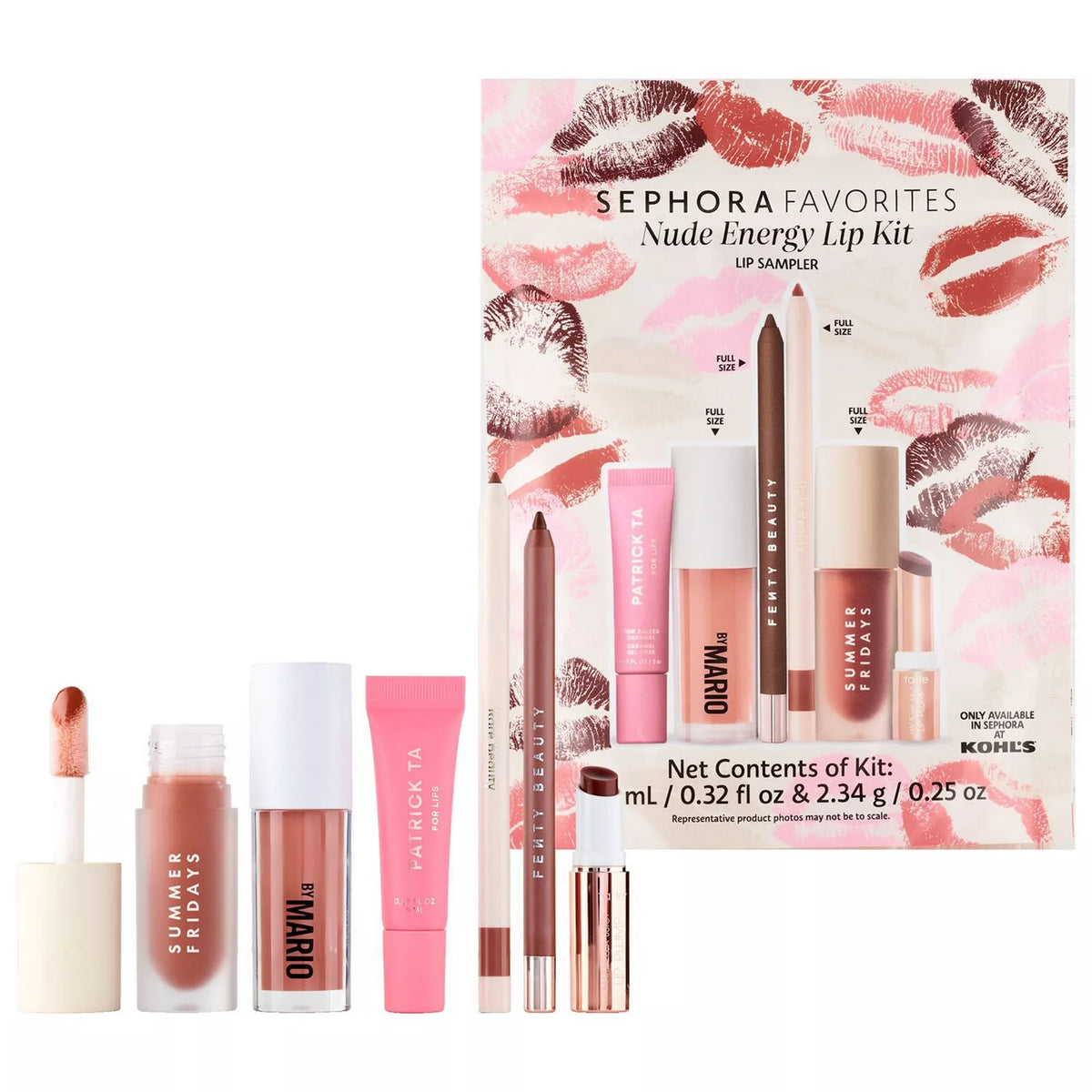 KOHL’S- Sephora Favorites' Kit Nude Energy Lip Kit