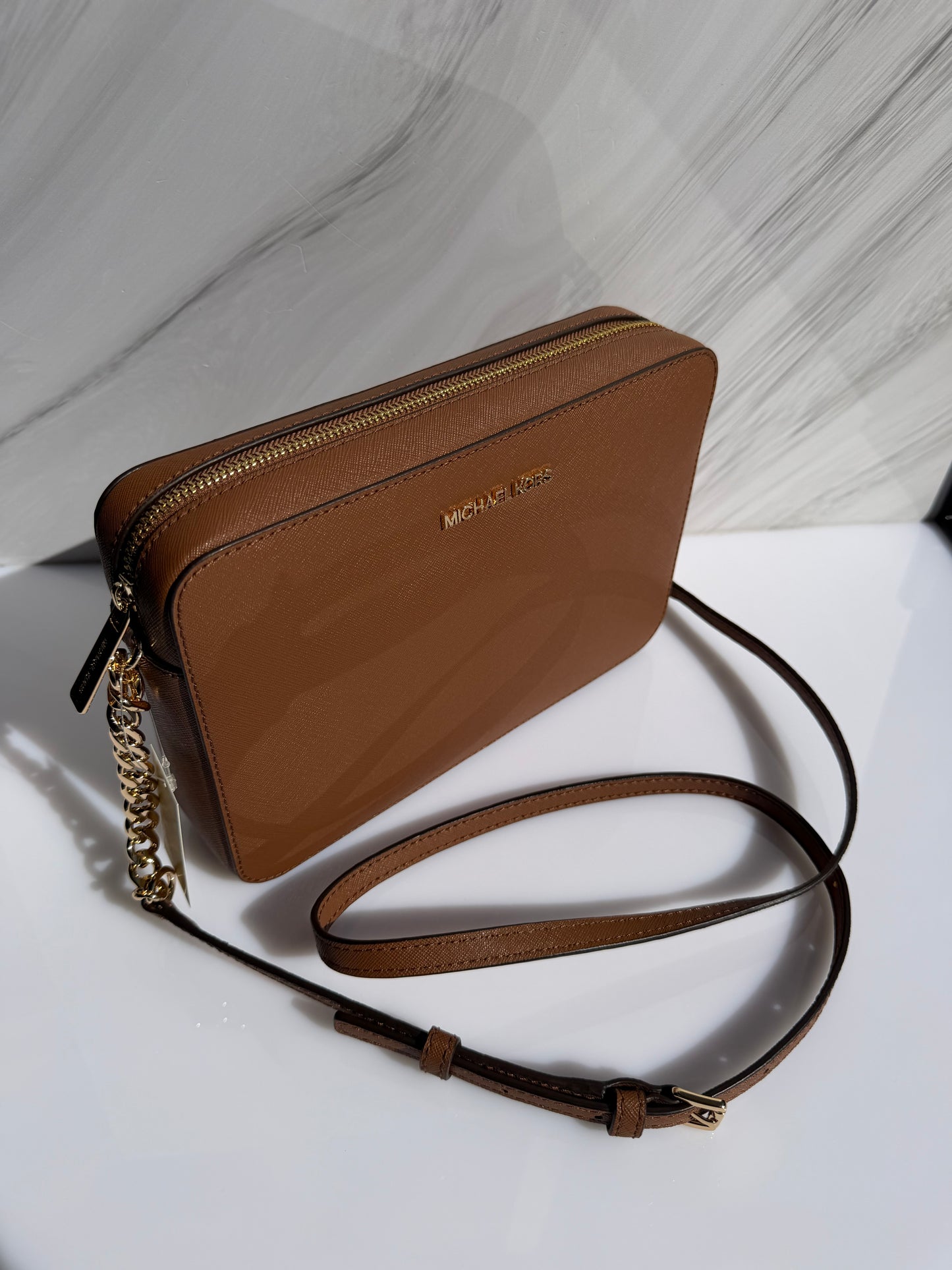 Crossbody Michael Kors Taupe/ Cafe