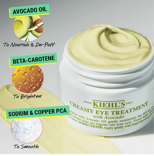 Kiehl’s Creamy Eye Treatment with Avocado 28gr