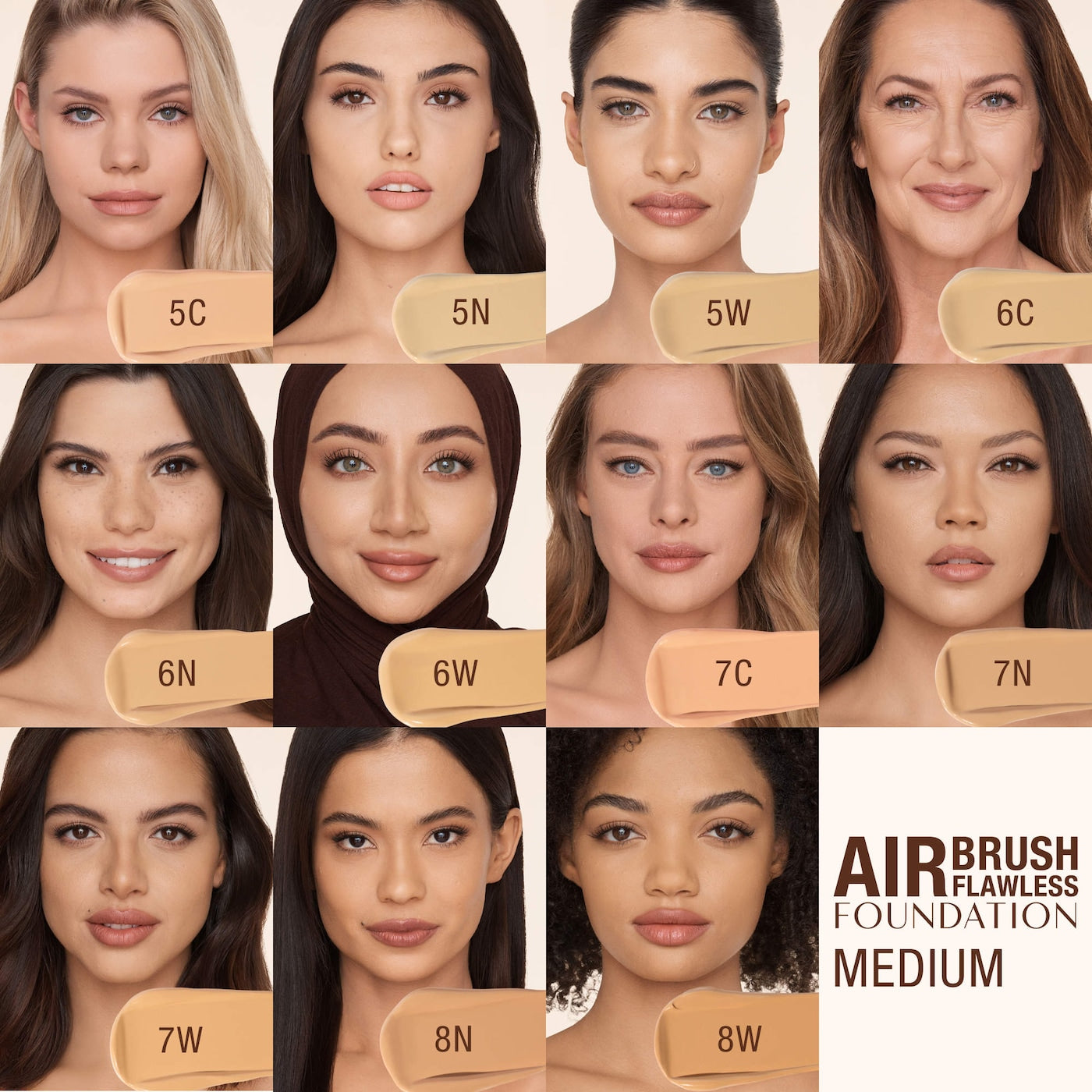 Charlotte Tilbury- Airbrush Flawless Blurring & Matte Full Coverage Foundation
