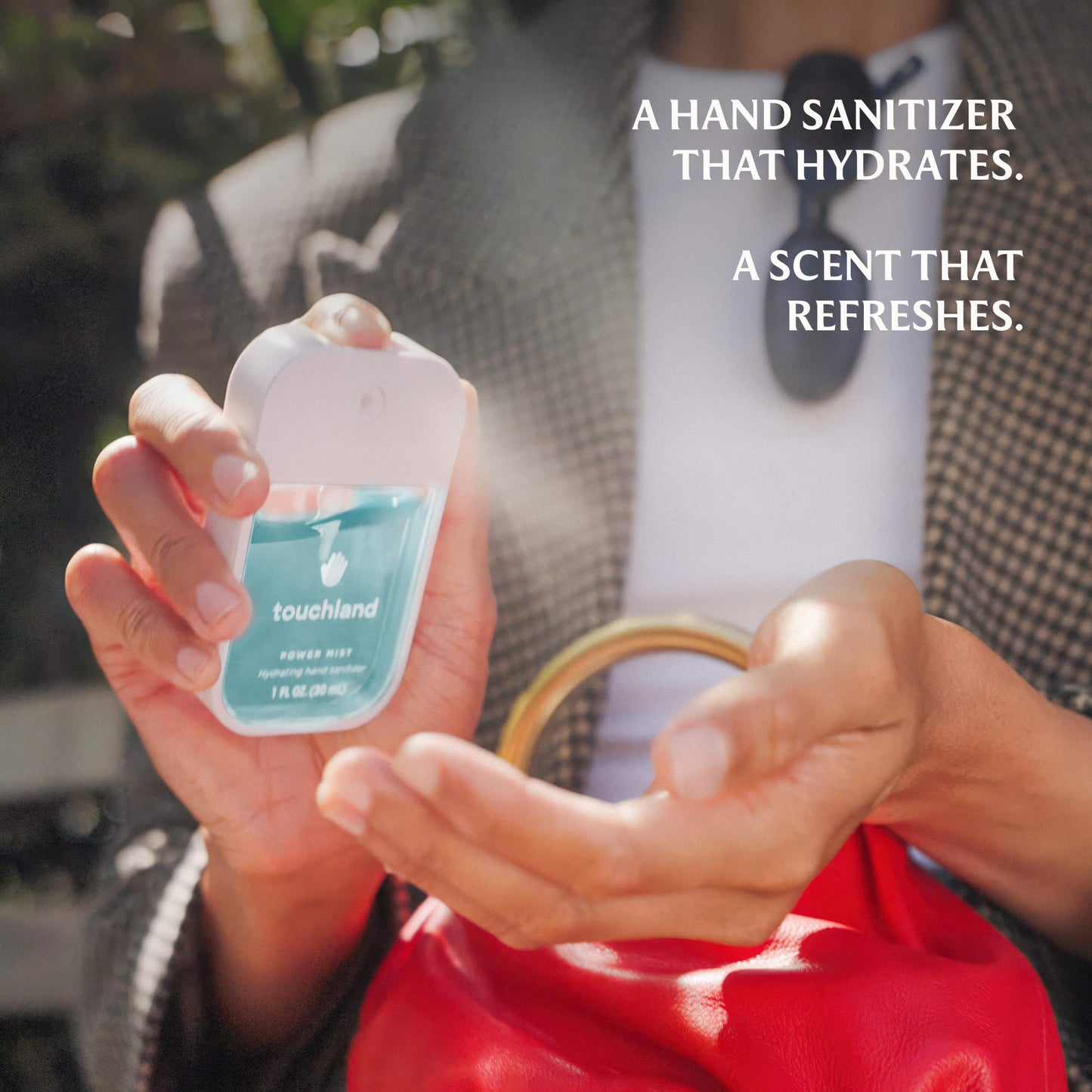 Touchland Power Mist Hydrating Hand Sanitizer- BLUE SANDALWOOD