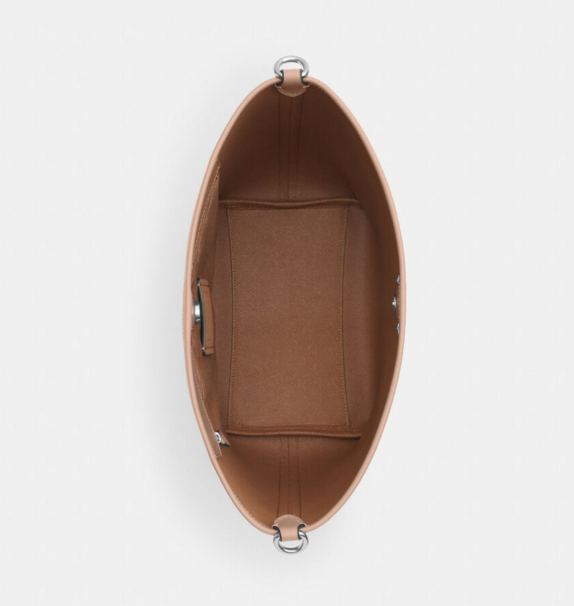 City Large Bucket Bag In Signature Canvas COACH