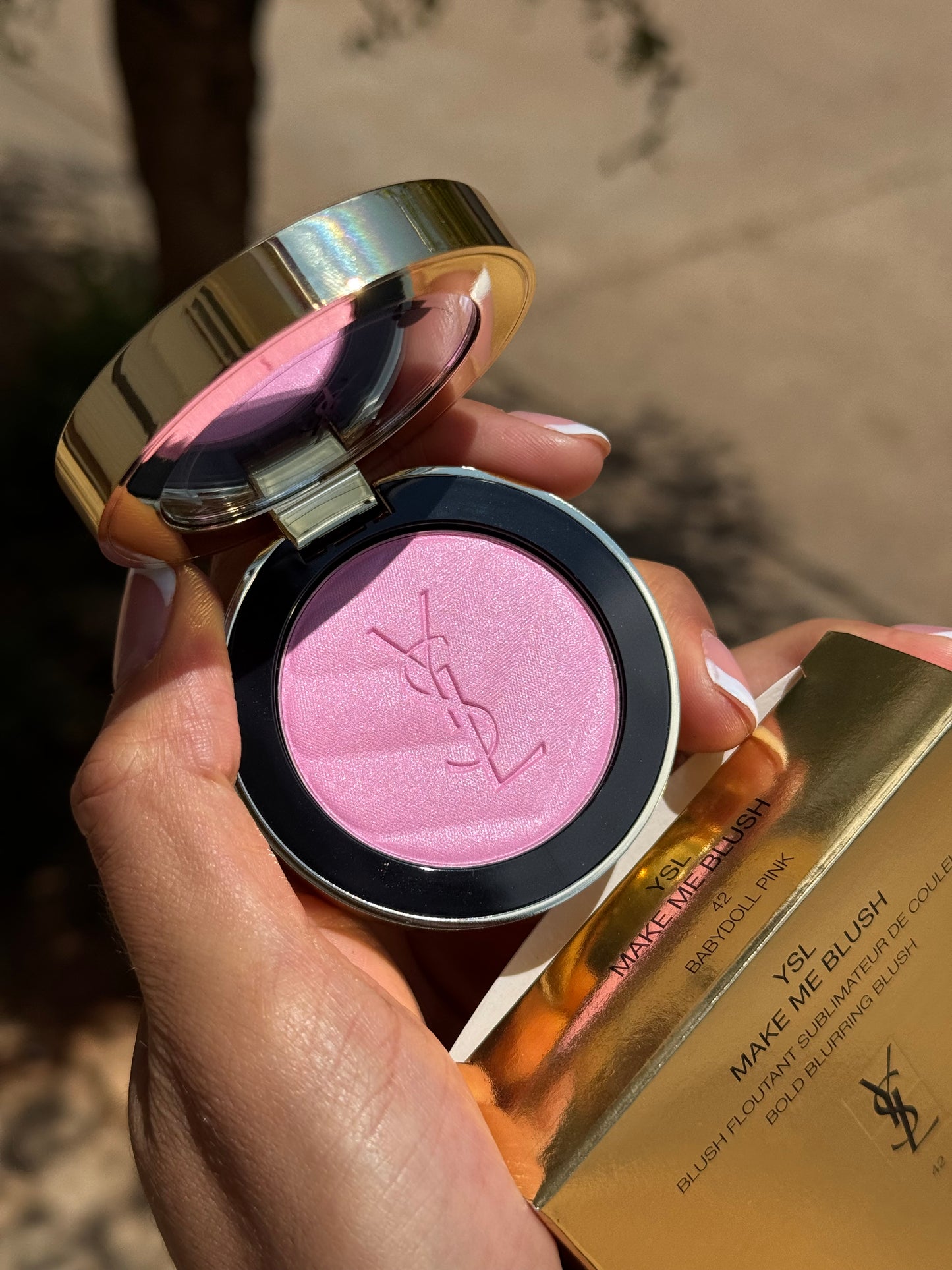 Yves Saint Laurent Make Me Blush 24H Buildable Powder Blush tono-  42 Babydoll Pink YSL