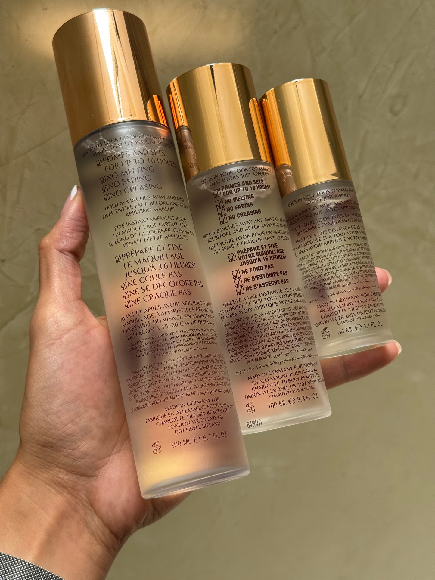 Air Brush Flawless Setting Spray Charlotte Tilbury Mini 34ml
