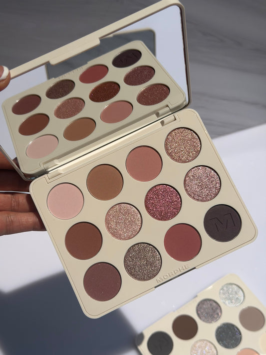 MORPHE CHROMAPLUS 12-PAN EYESHADOW PALETTE- Rose Frequency