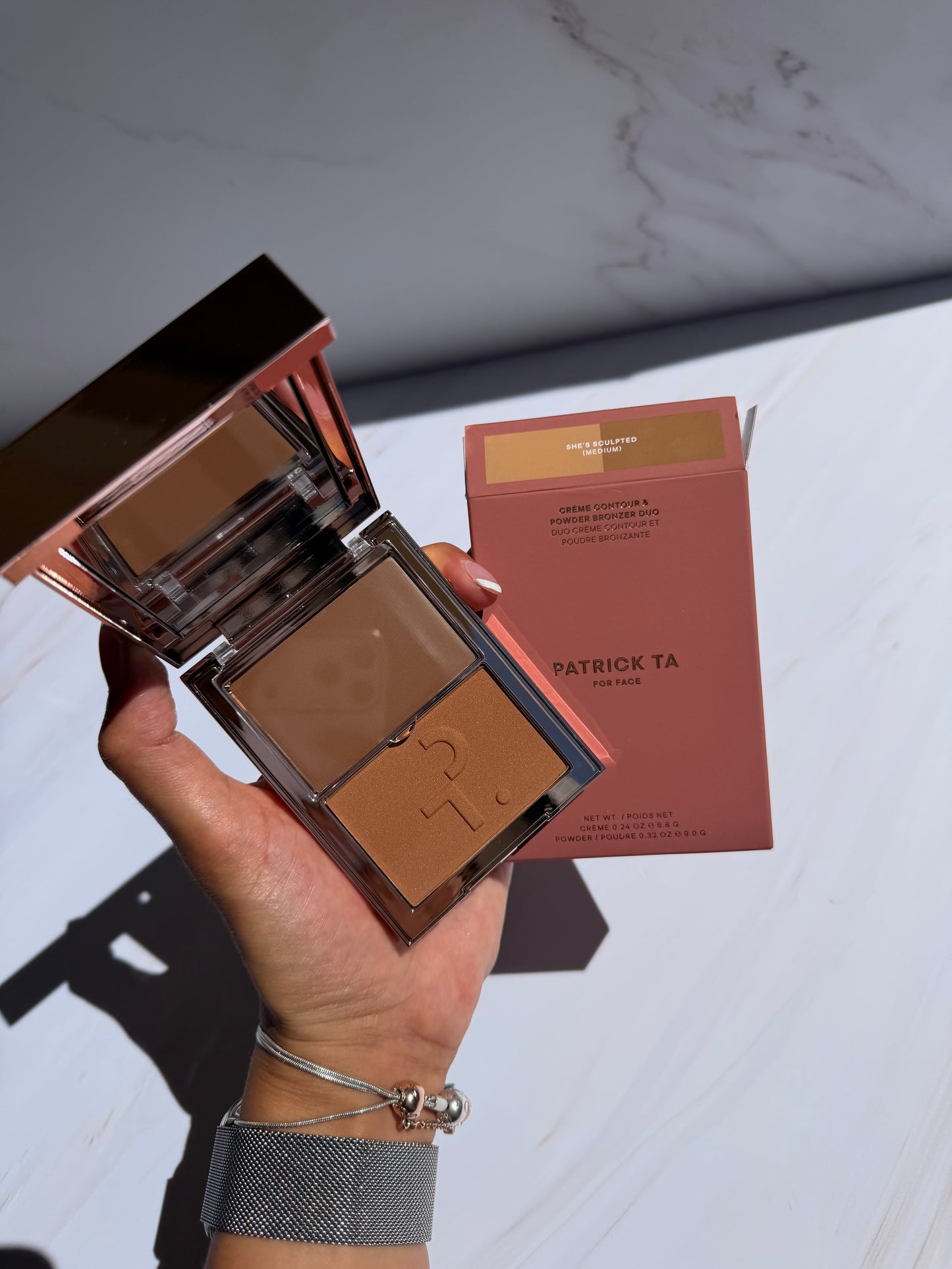 PATRICK TA-Major Sculpt Crème Contour & Powder Bronzer Duo-She’s Sculpted