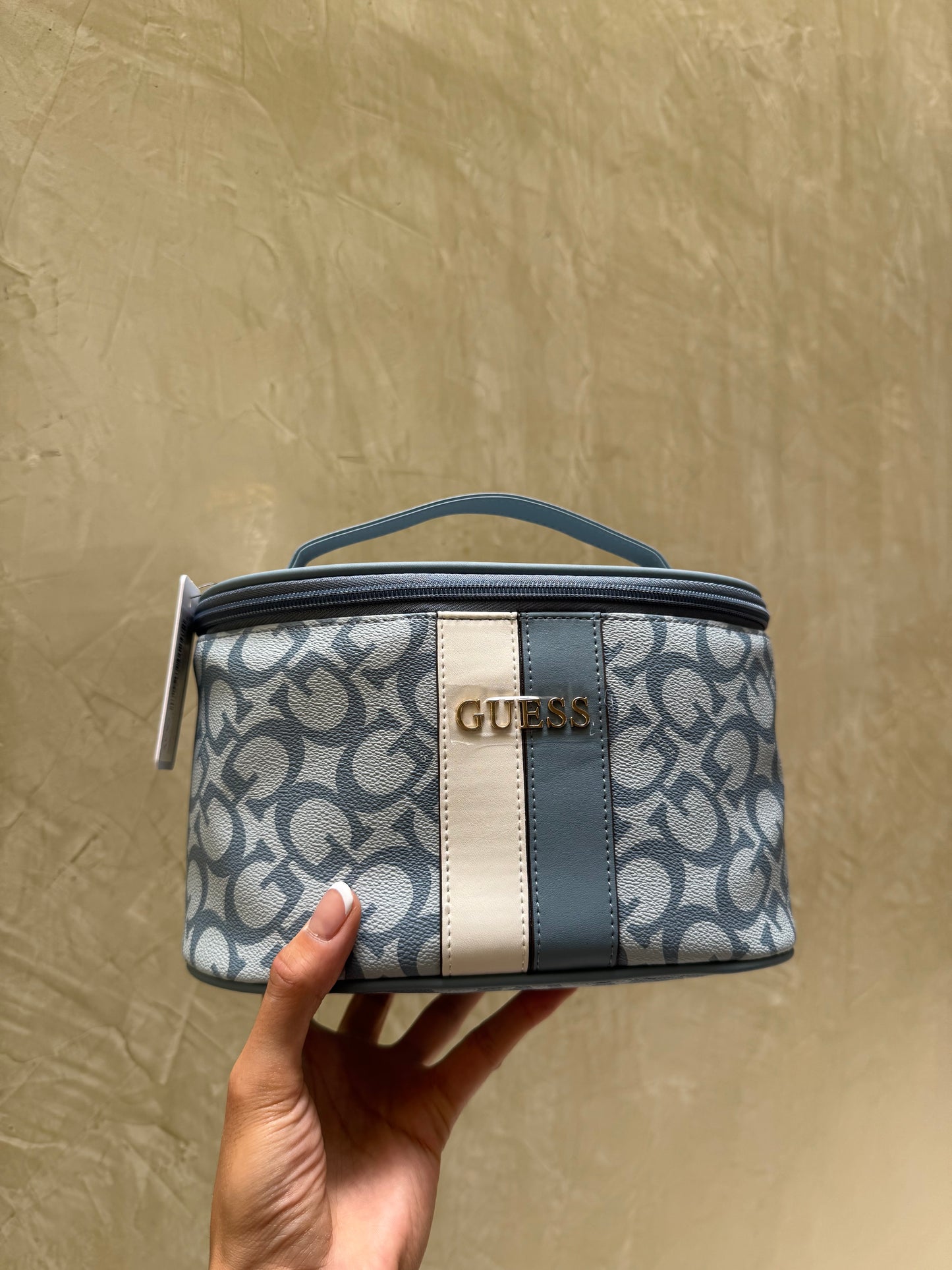 Cosmetiquera GUESS Azul