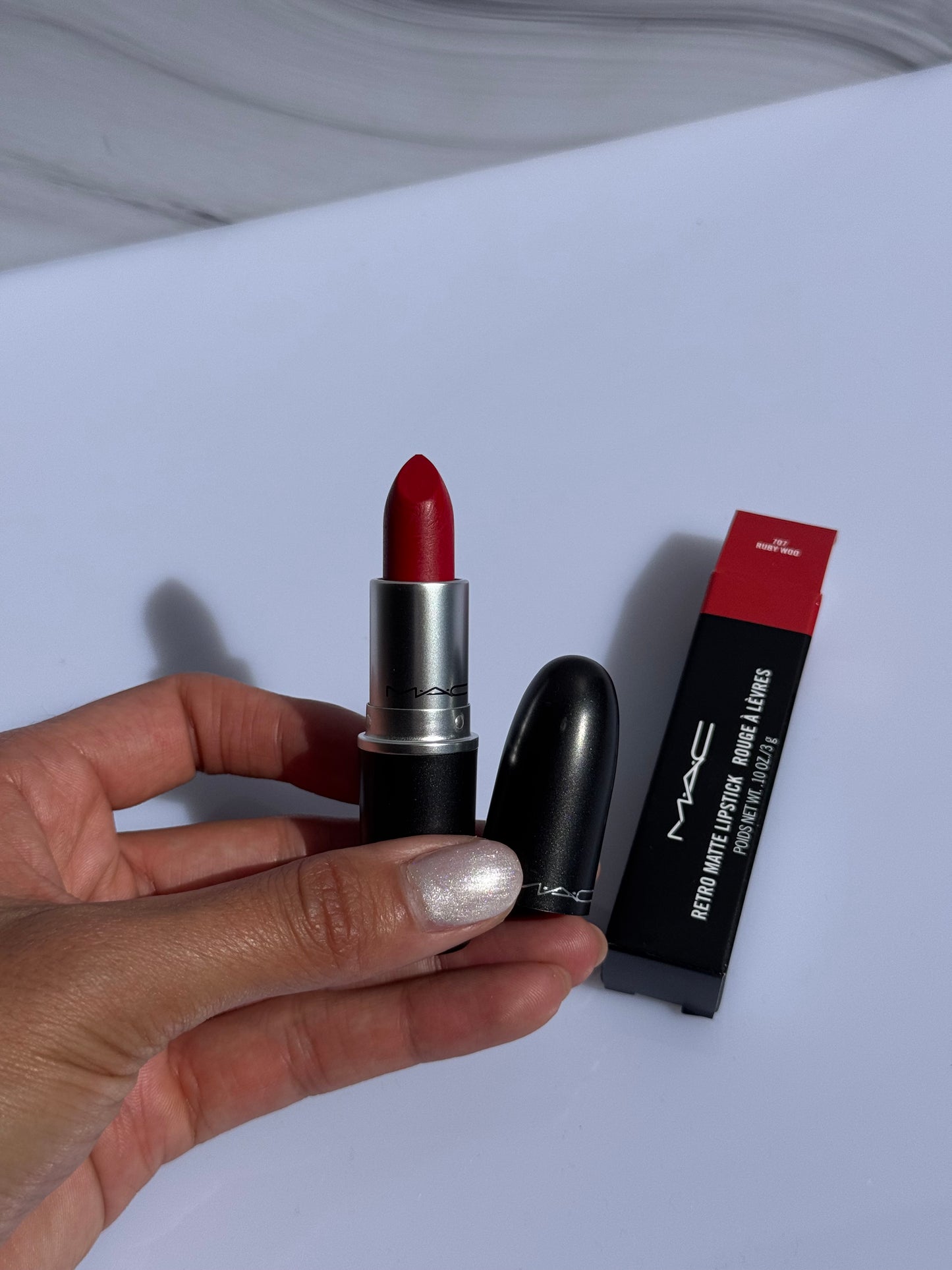 Retro Matte Lipstick Rouge a Levres MAC RUBY WOOD 707