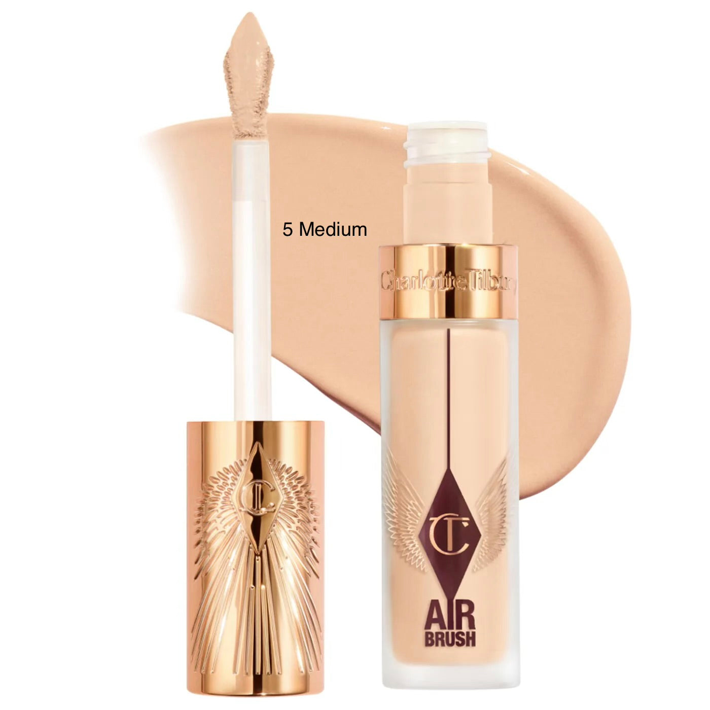 Charlotte Tilbury 
Airbrush Flawless Crease-Proof Long-Wear Blur Concealer with Hyaluronic Acid