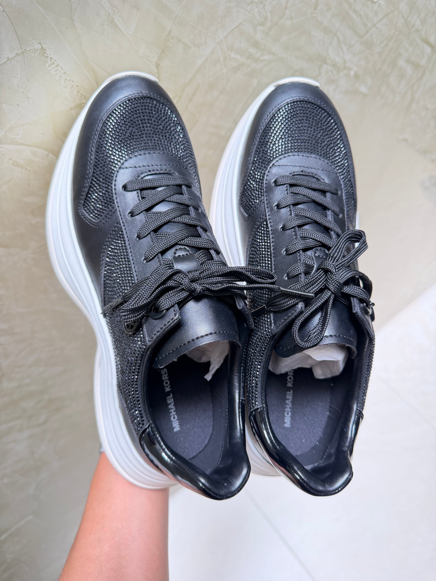 Tenis Michael Kors negros talla 27mx (sin caja)