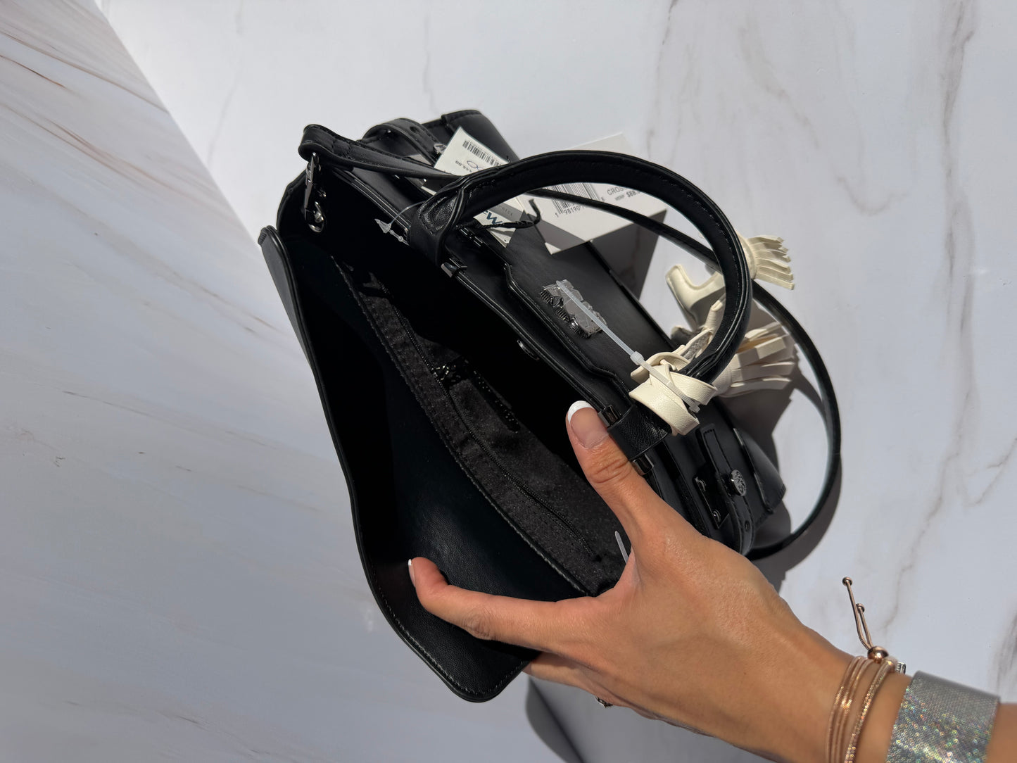 Crossbody Negra Steve Madden