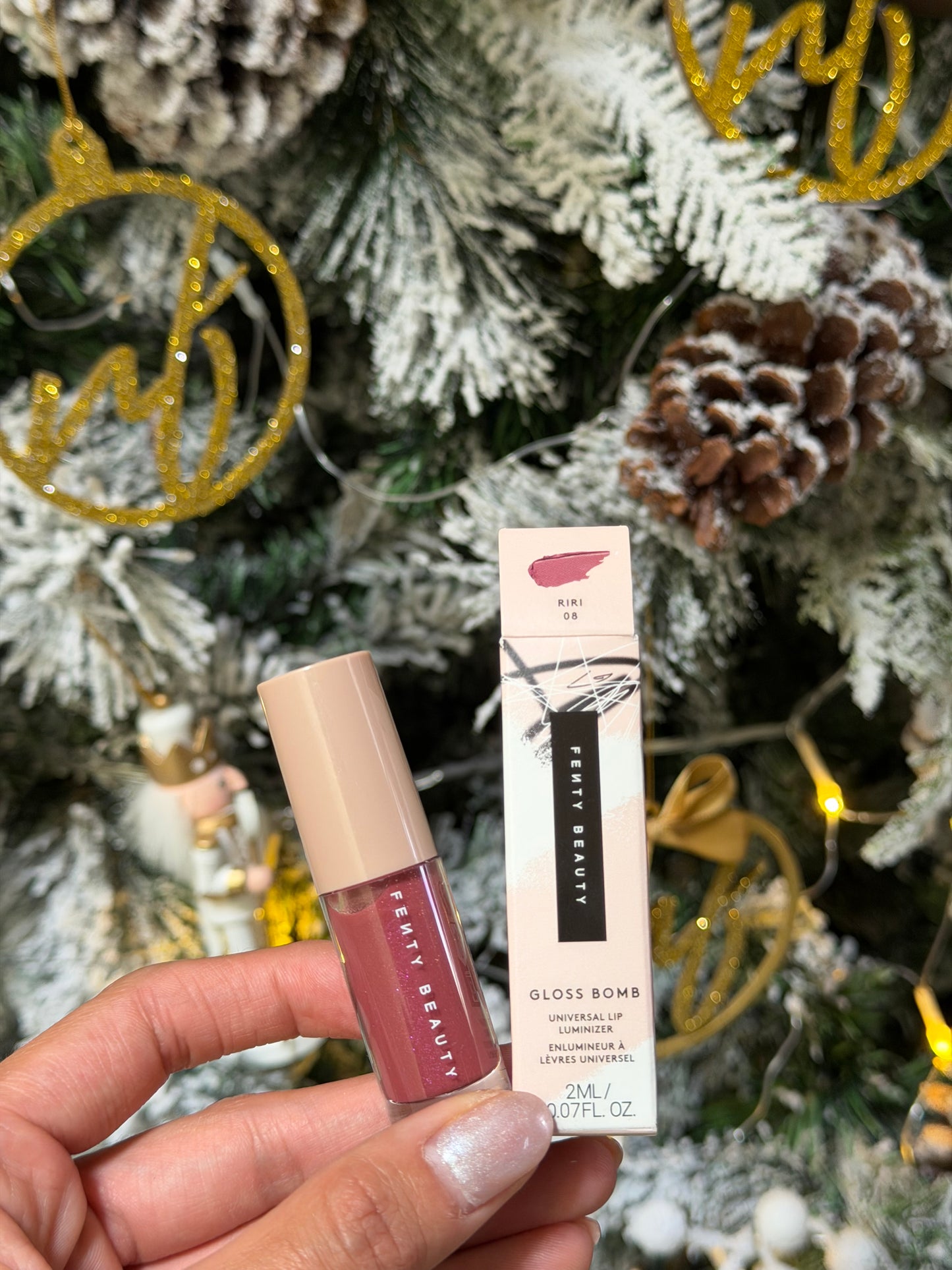 MINI Fenty Beauty by Rihanna Gloss Bomb Universal Lip Luminizer 08 RIRI