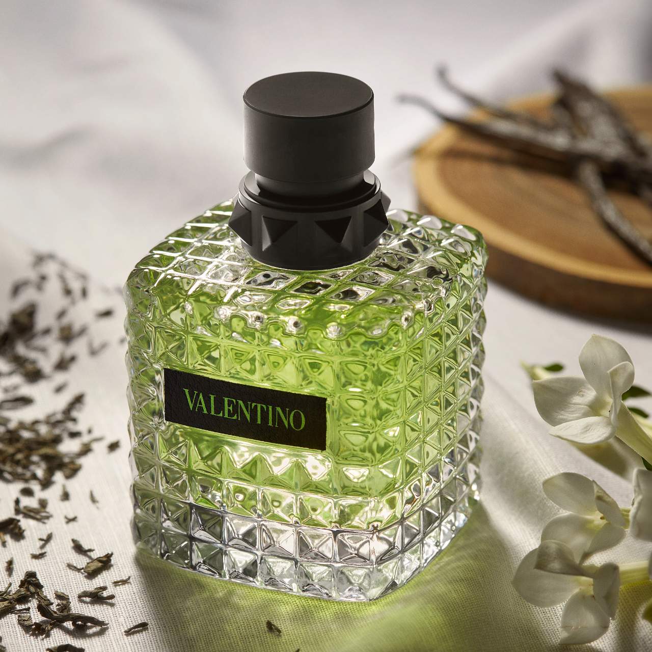 MINI Valentino Donna Born in Roma Green Stravaganza Eau de Parfum with Vanilla & Tea Accord 6ml