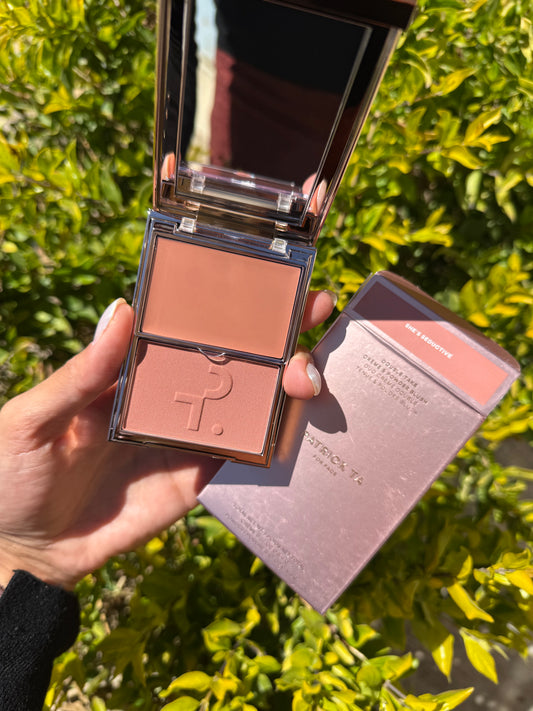 Major Headlines Double-Take Crème & Powder Blush Duo - She’s Seductive - Patrick Ta