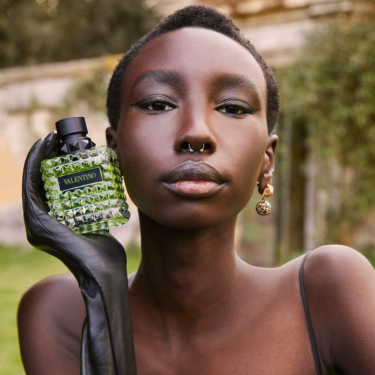 MINI Valentino Donna Born in Roma Green Stravaganza Eau de Parfum with Vanilla & Tea Accord 6ml