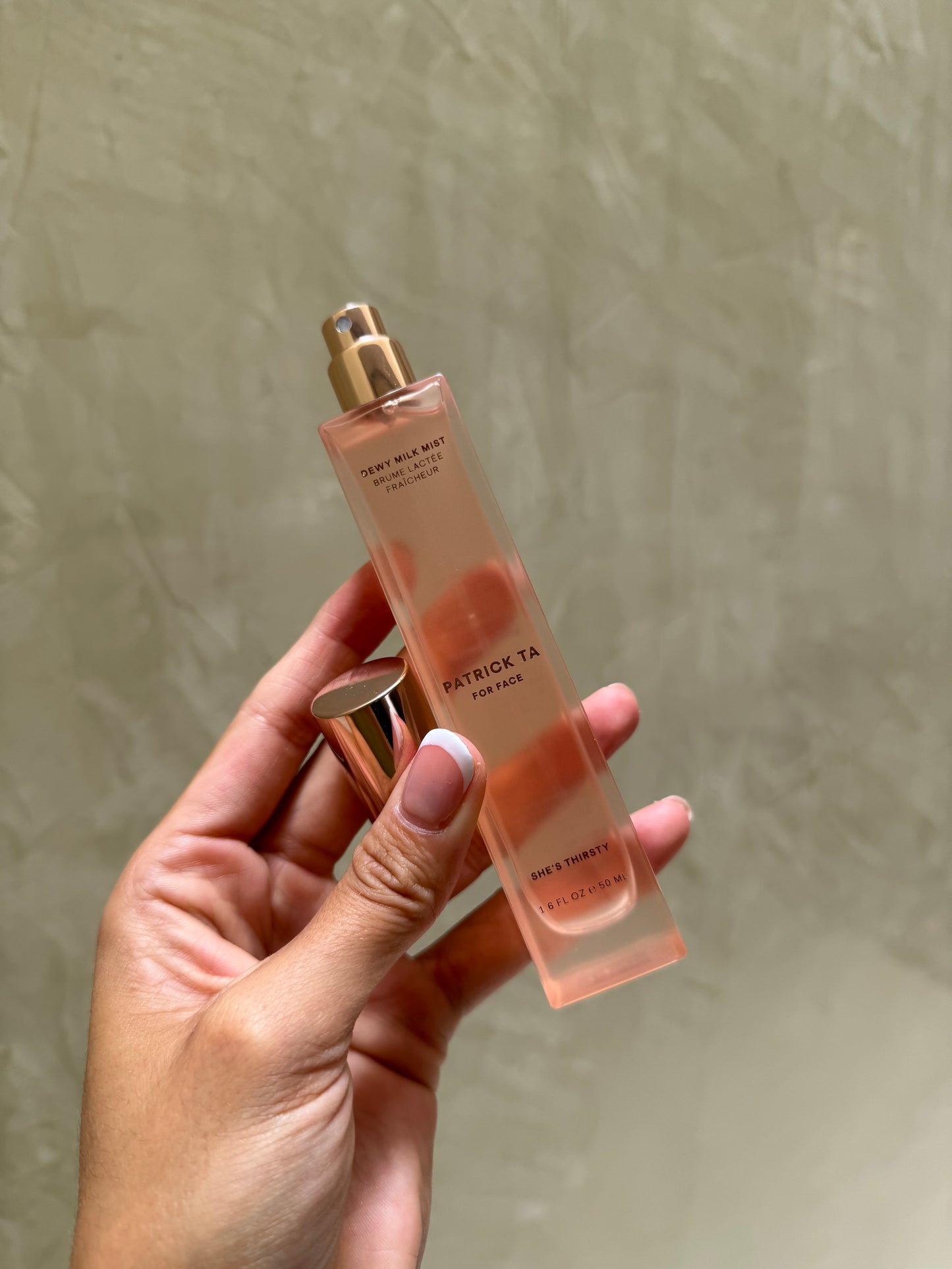 Major Glow Dewy Milk Mist Patrick Ta- She’s Thirsty