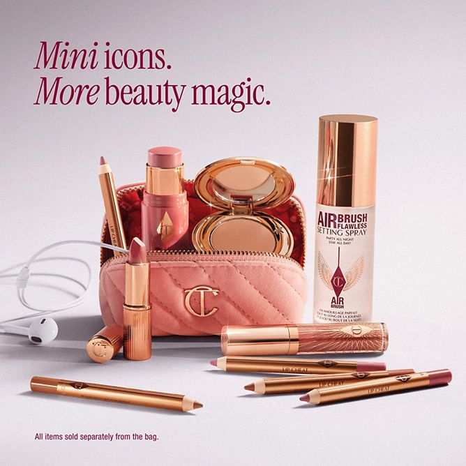 Charlotte Tilbury Mini Pillow Talk Makeup Charm Bag