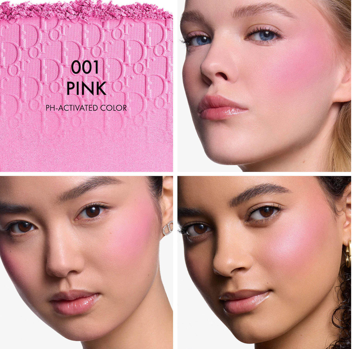 DIOR Rosy Glow Powder Blush 001 PINK