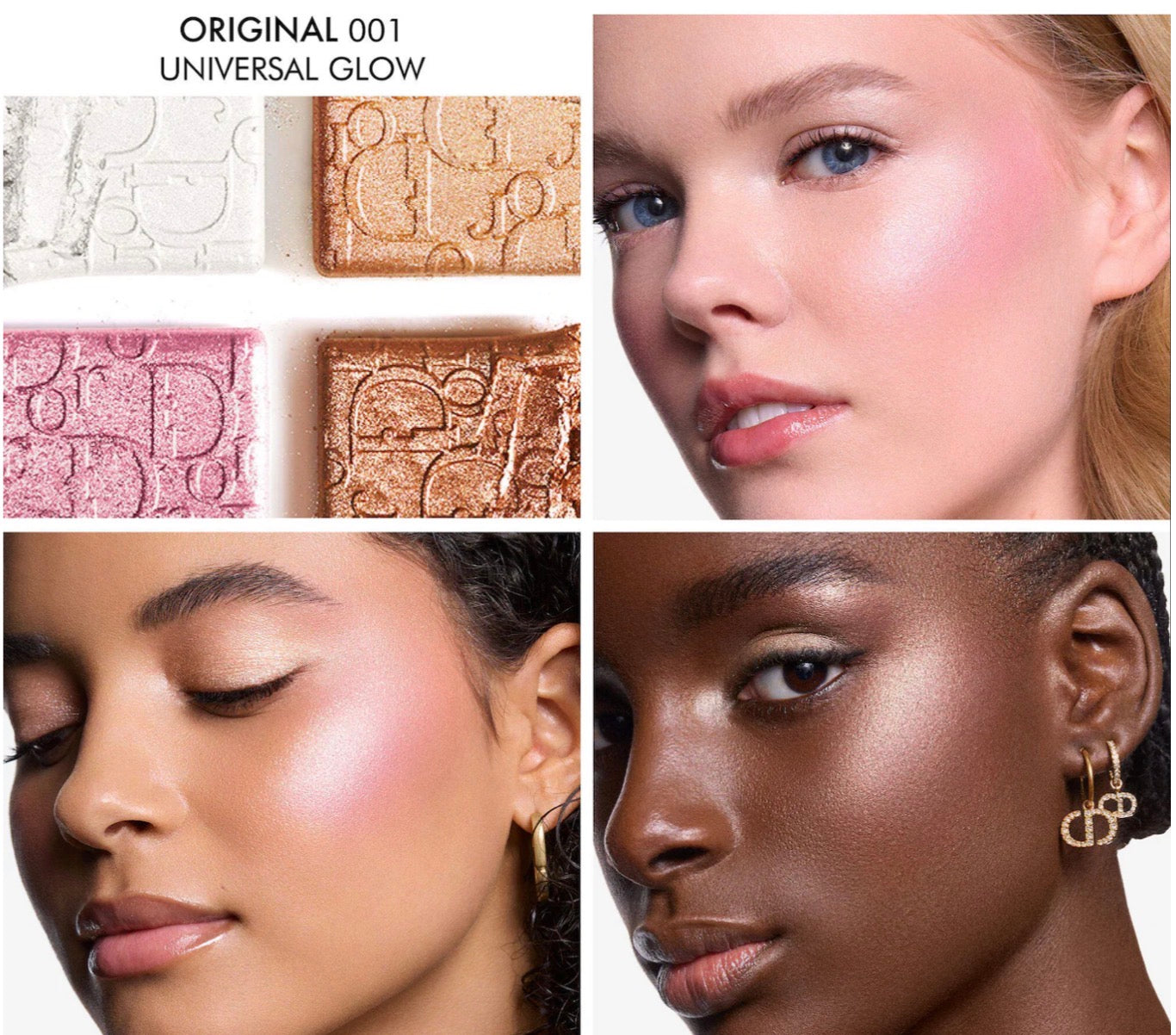 DIOR Backstage Glow Maximizer Face Palette - 001 Universal Glow
