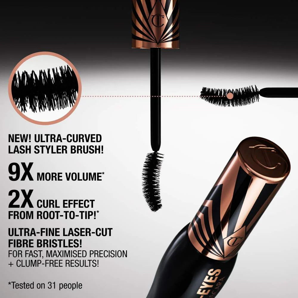 Charlotte Tilbury-Exagger-eyes Volumizing and Curling Mascara