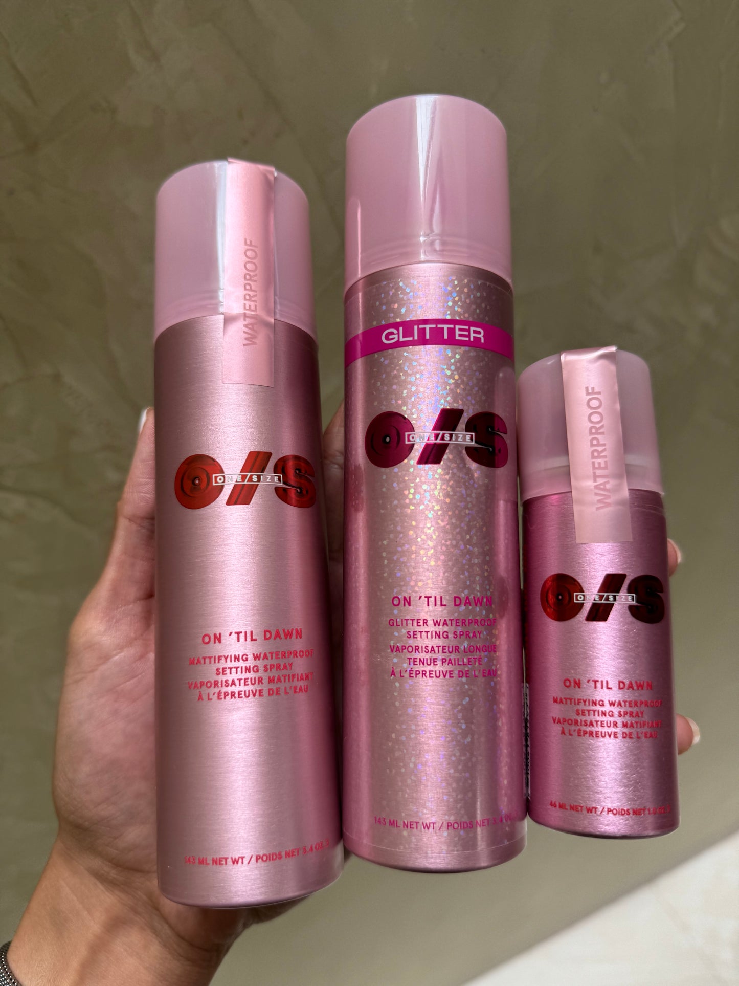 Mini On 'Til Dawn Mattifying Waterproof Setting Spray One Size 46ml Fijador