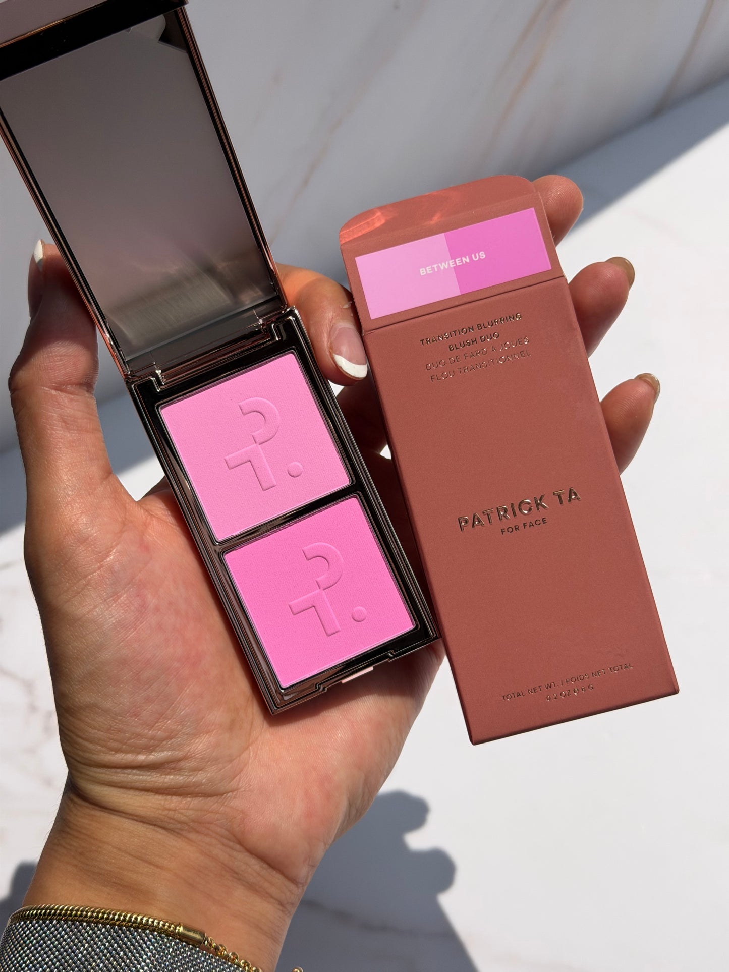 PATRICK TA- Major Headlines Transition Blurring Under Eye Blush Duo