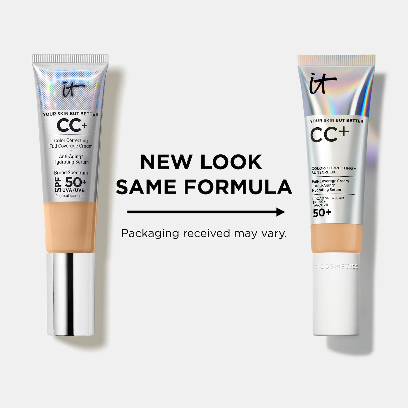 IT Cosmetics-CC+ Cream Full Coverage Color Correcting Foundation with SPF 50+