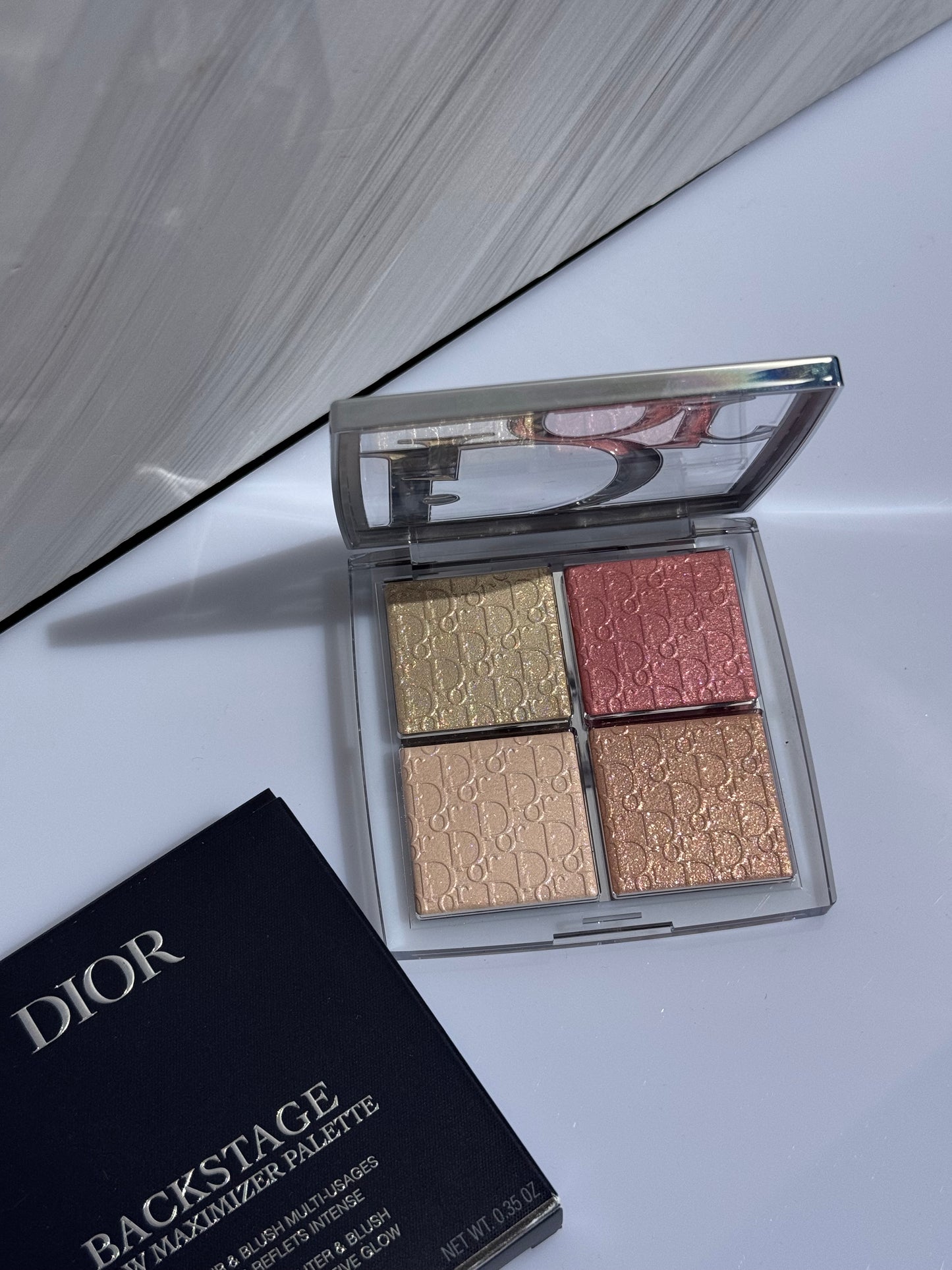DIOR Backstage Glow Maximizer Face Palette - 004 Rose Gold Glow