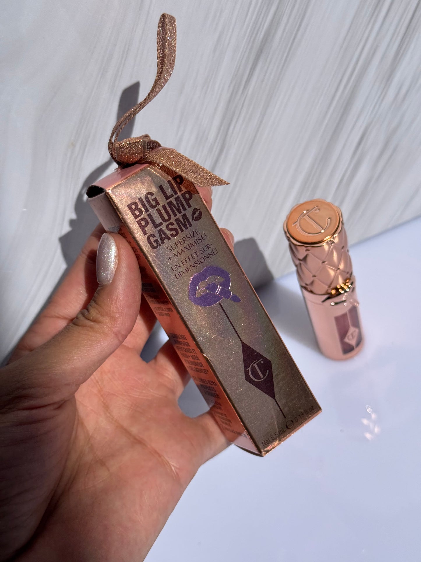 Charlotte Tilbury Big Lip Plumpgasm Plumping Lip Gloss- Strawberry Chocolate