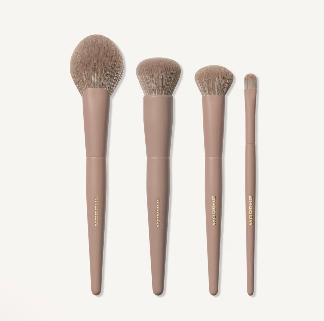 Morphe- Iced Mocha 4-Piece Face Brush Set