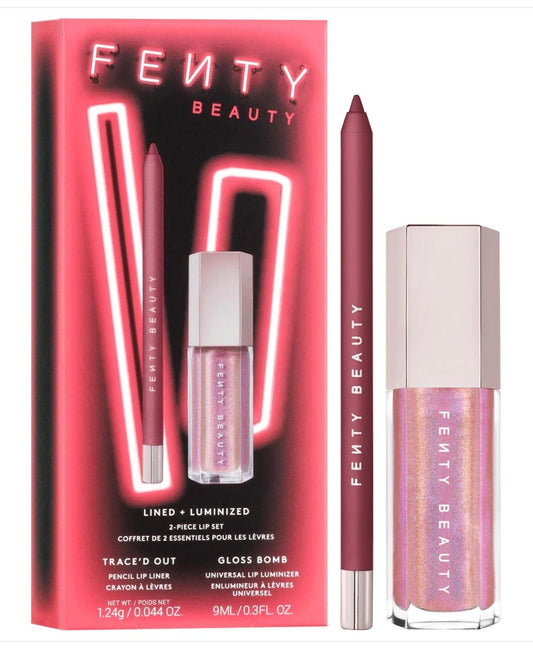 Fenty Beauty by Rihanna  Lined + Luminized 2-Piece Lip Set