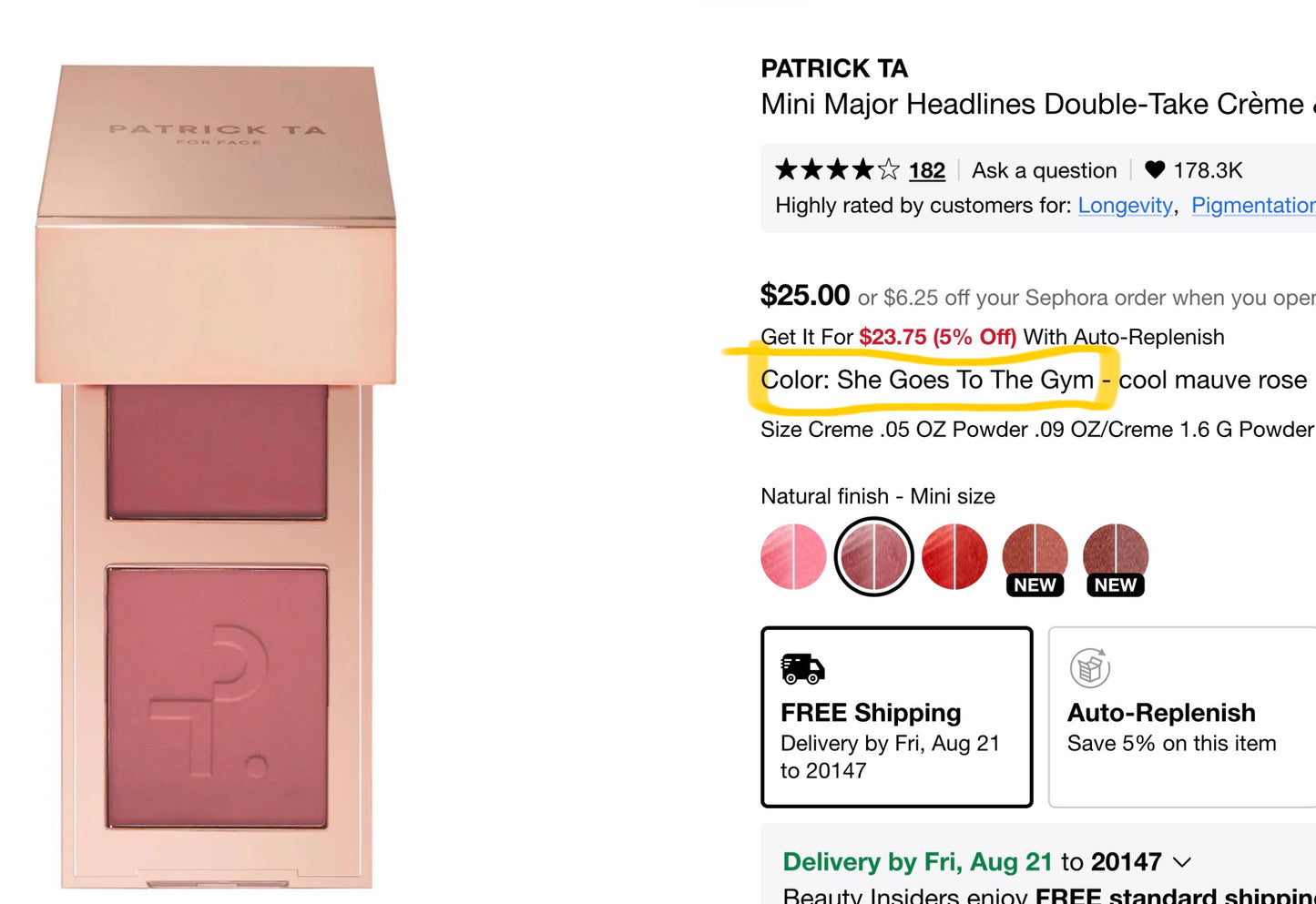 PREVENTA-Sephora Favorites -Makeup Experts Value Set (4-5 semanas en llegar)