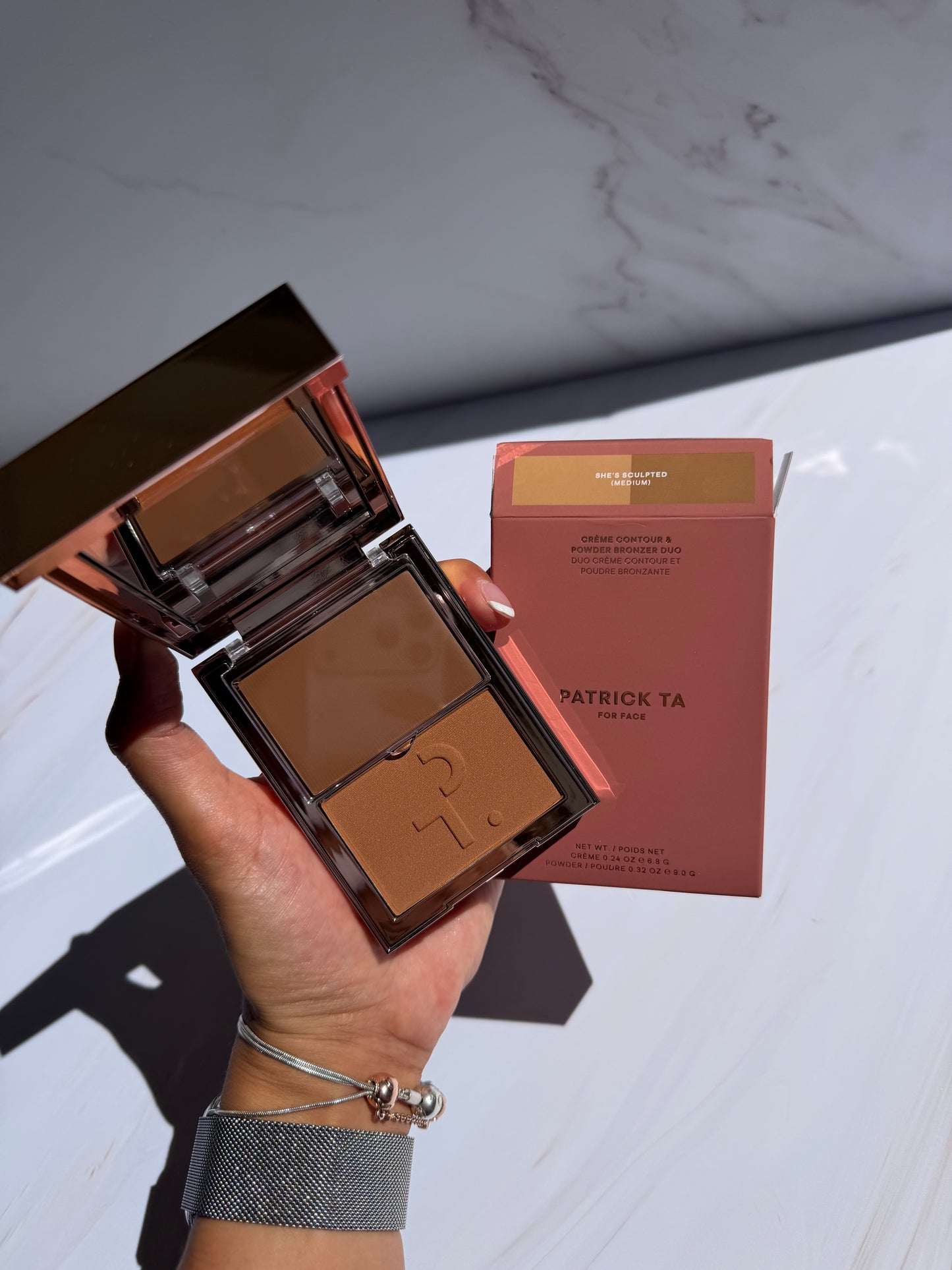PATRICK TA-Major Sculpt Crème Contour & Powder Bronzer Duo-She’s Sculpted
