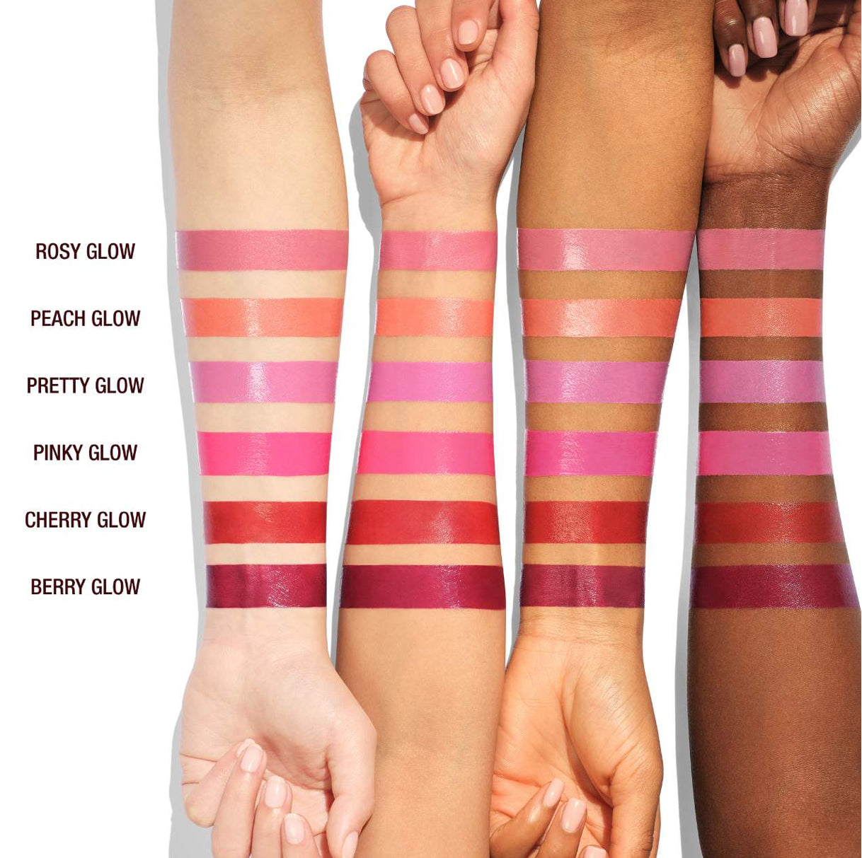 Charlotte Tilbury Unreal Lip + Cheek Glow Blush Stick with Hyaluronic- PINK GLOW