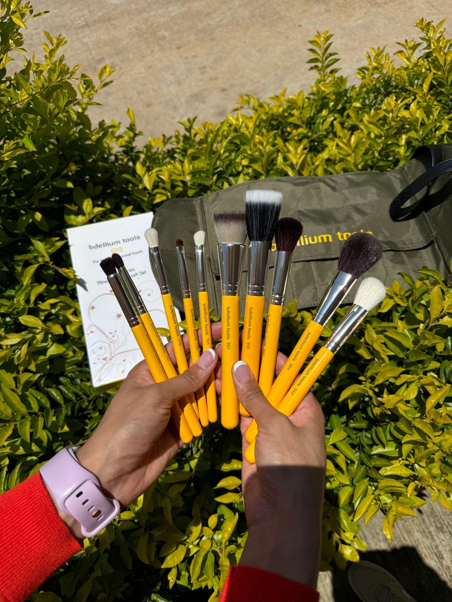 Studio Series Mineral 10pc. Brush Set- bdellium tools