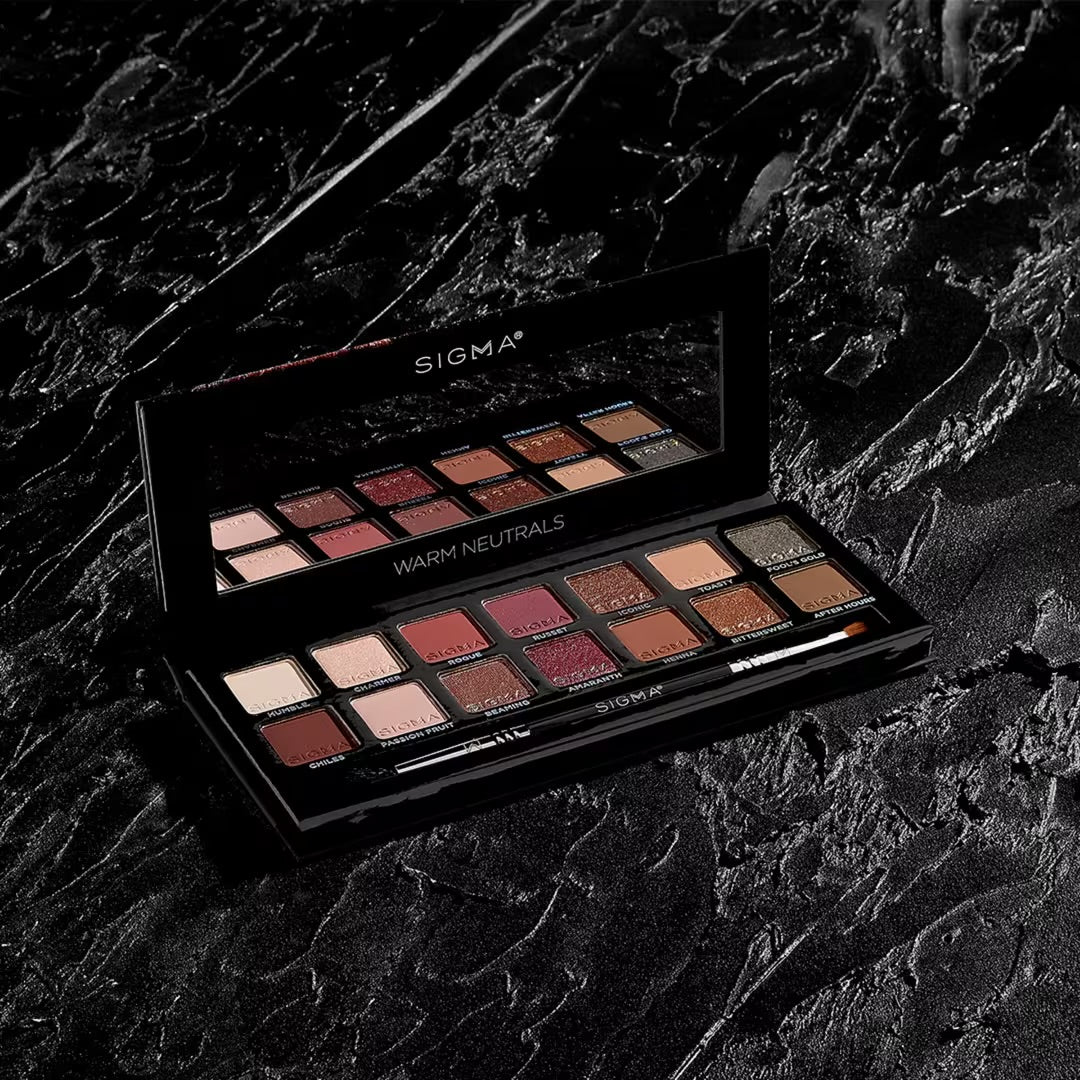 Sigma Beauty-Warm Neutrals Eyeshadow Palette