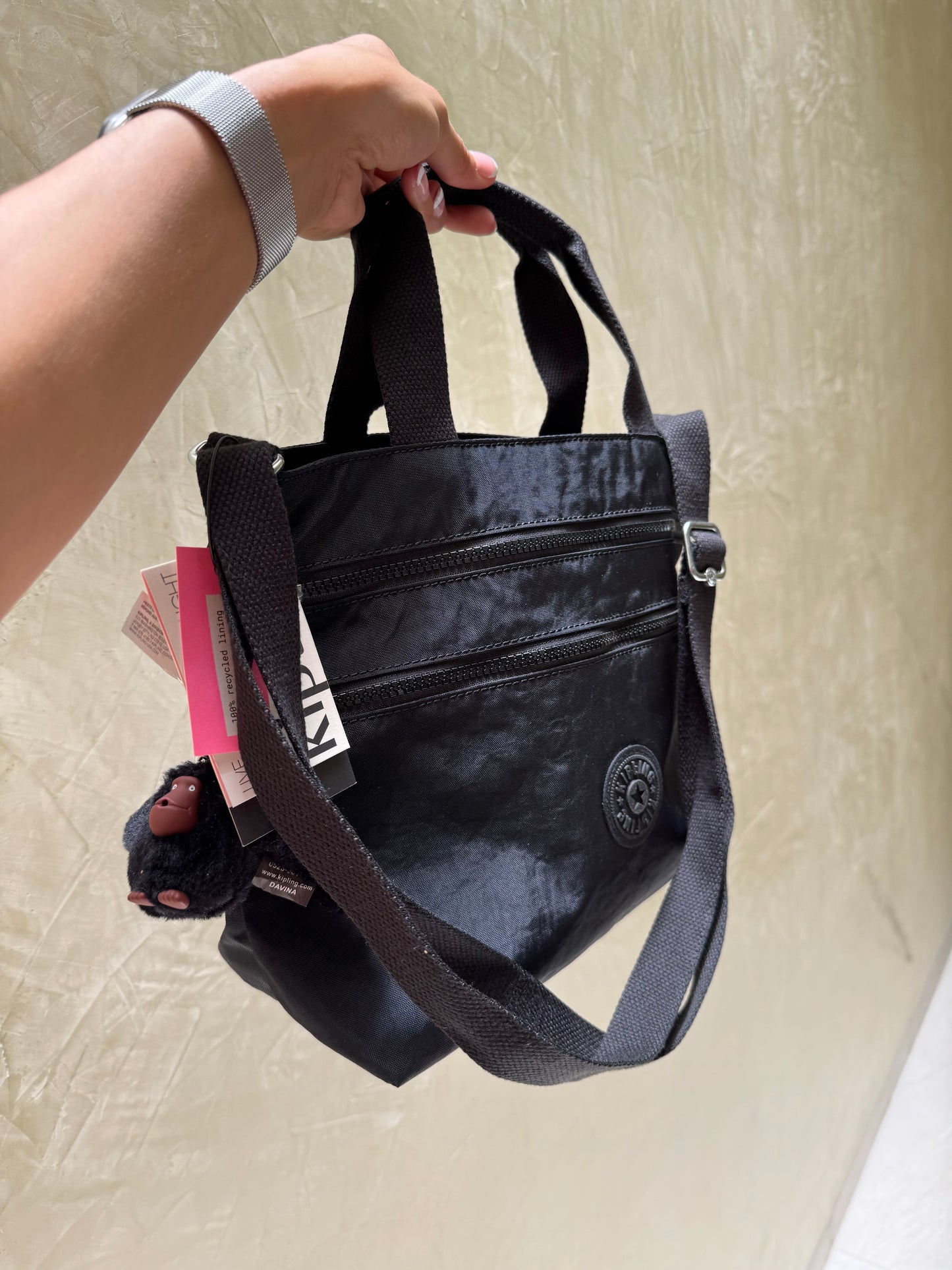 Crossbody Kipling Negra