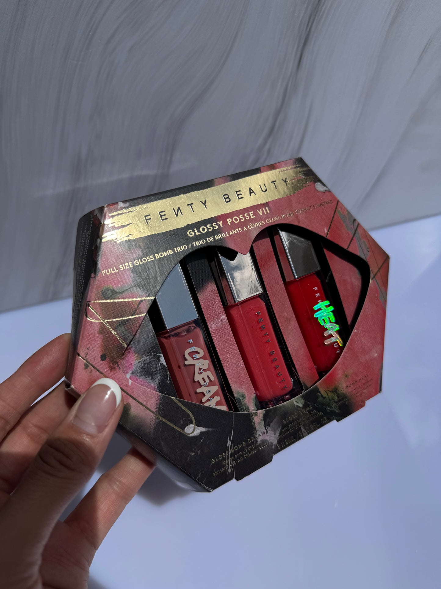 GLOSSY POSSE VOLUME 7.0 FULL-SIZE GLOSS BOMB TRIO- Fenty Beauty