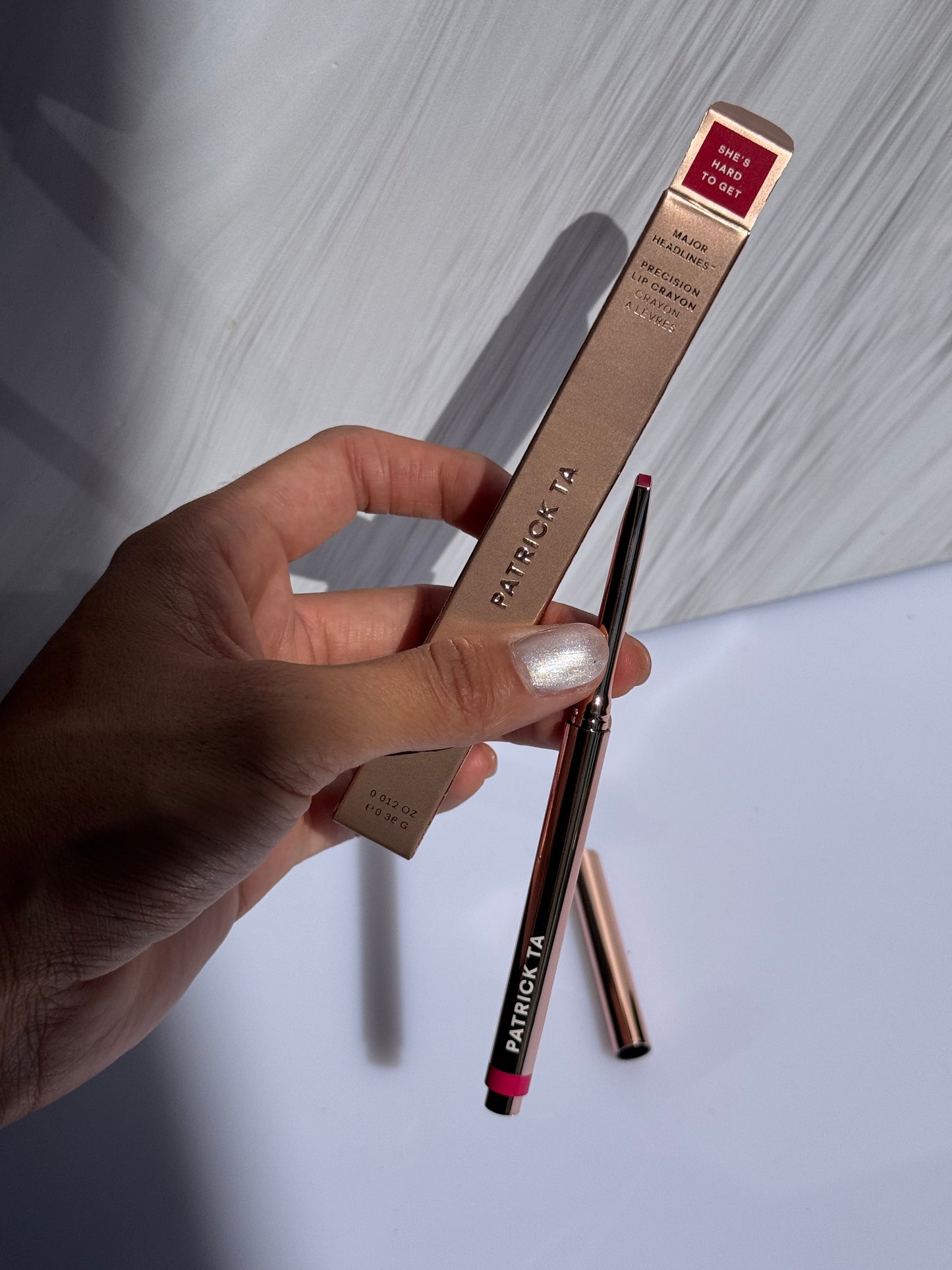 PATRICK TA Major Headlines Precision Lip Crayon- She’s Hard To Get