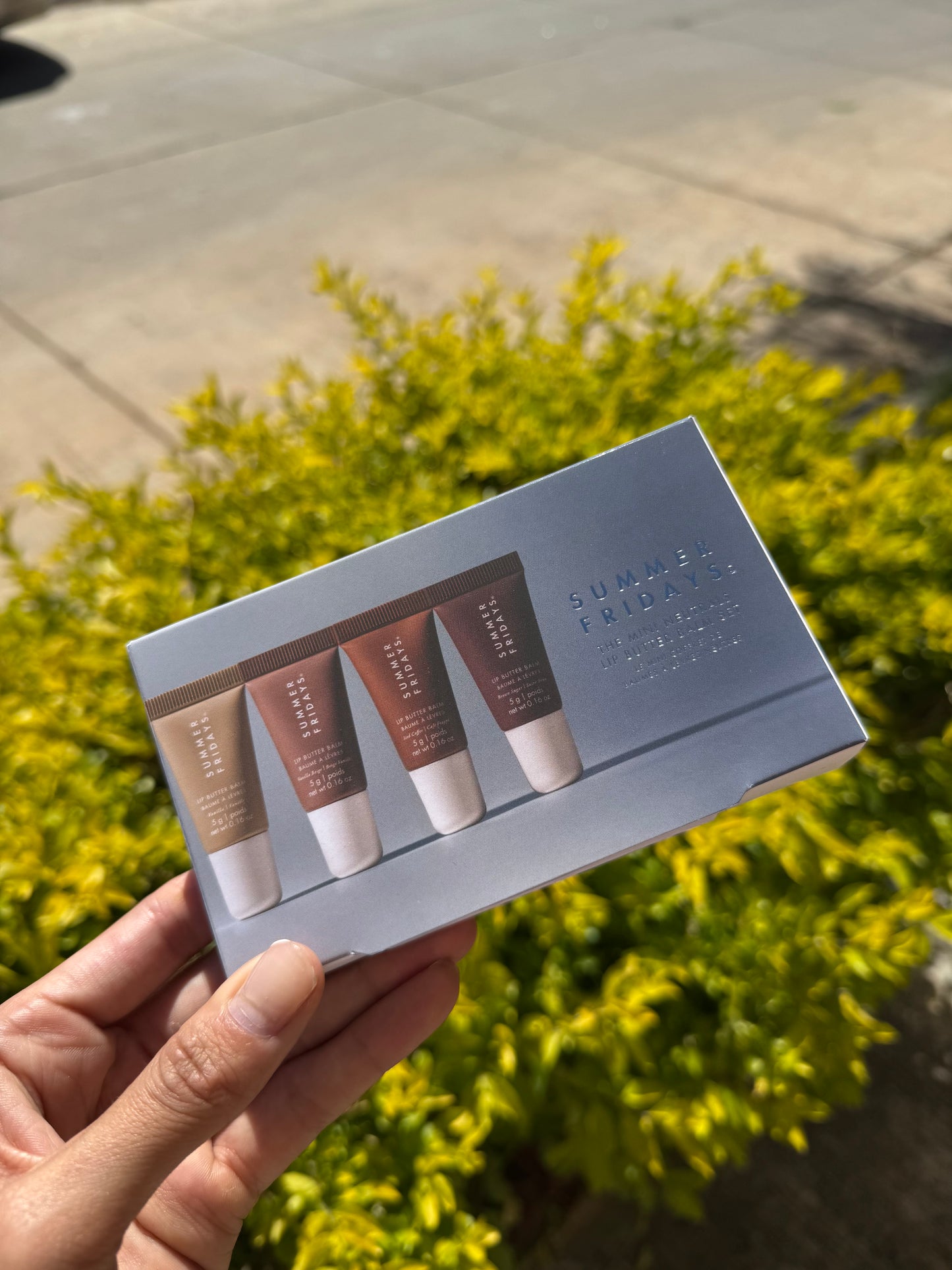 Summer Fridays- The Mini Neutrals Lip Butter Balm Set