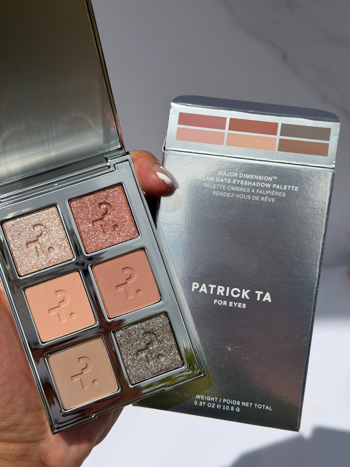 Major Dimension Dream Date Essential Artistry Edit Eyeshadow Palette PATRICK TA- Limited Edition