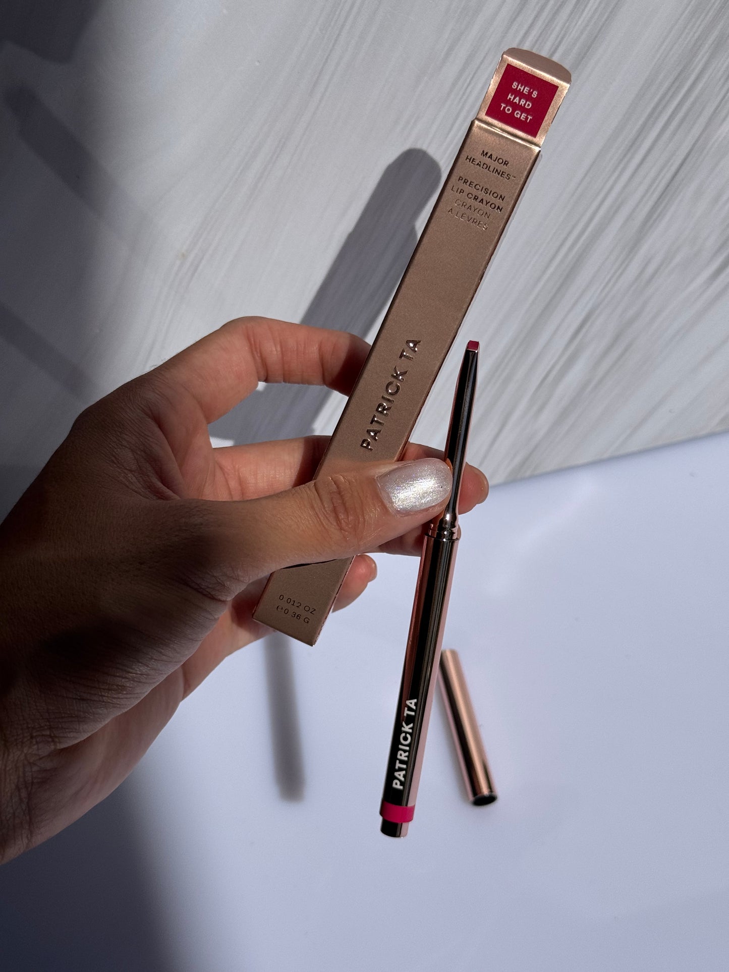 PATRICK TA Major Headlines Precision Lip Crayon- She’s Hard To Get