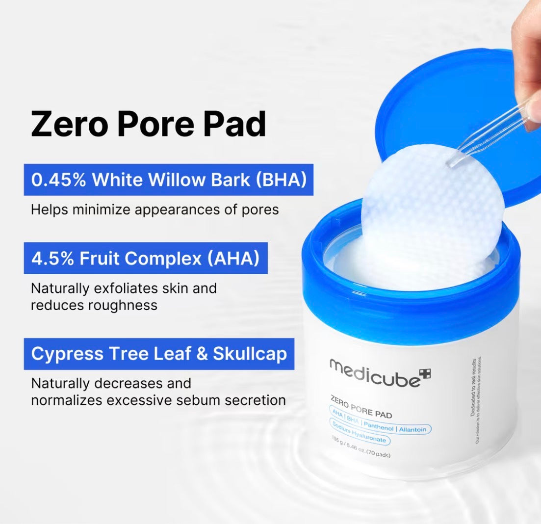 medicube-Zero Pore Pad