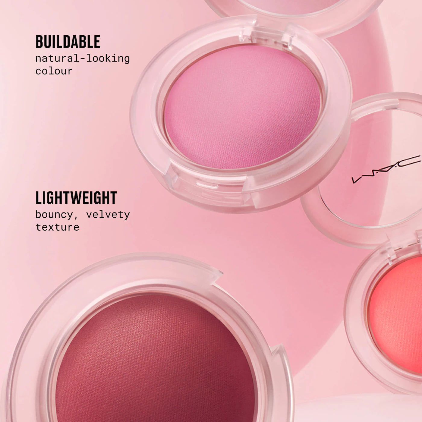 MAC Cosmetics-Glow Play Cushiony Lightweight Buildable Blurring Blush
