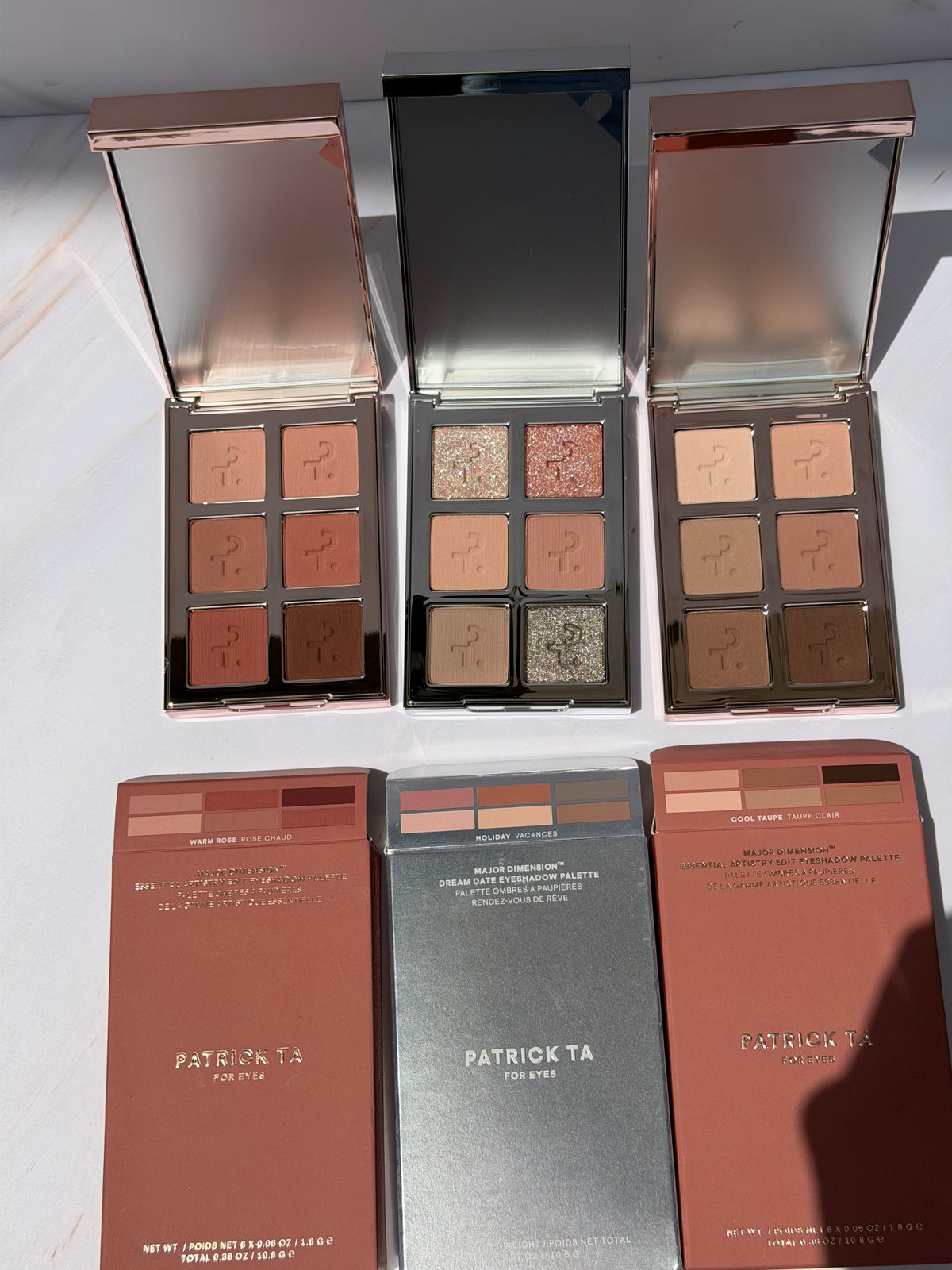 Major Dimension Essential Artistry Edit Eyeshadow Palette COOL TAUPE - Patrick Ta