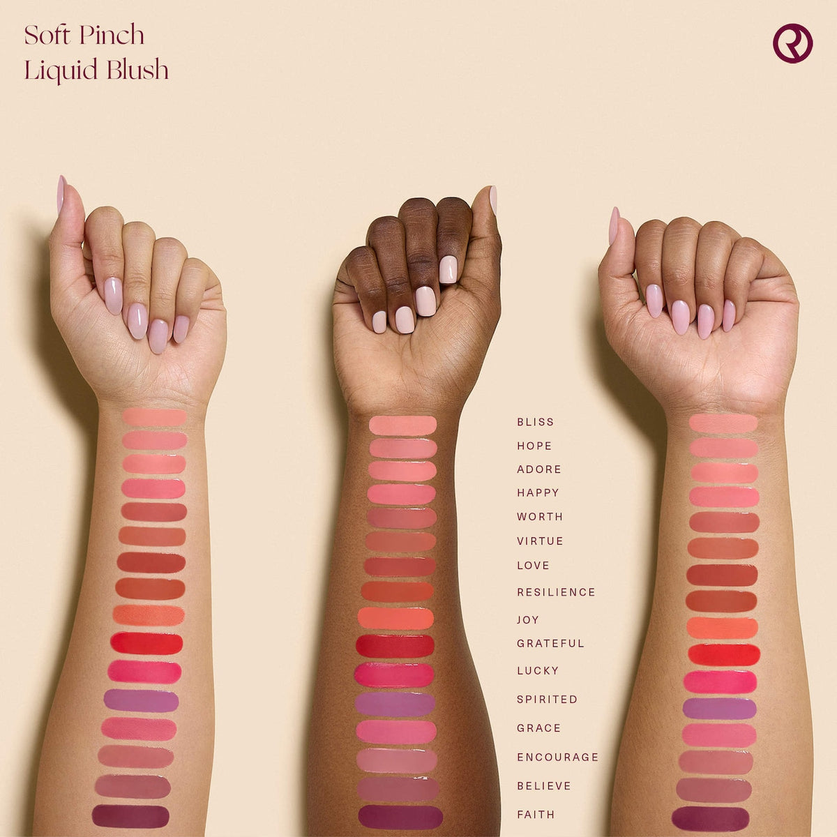 Mini blush Rare Beauty tono Hope 1.43ml
