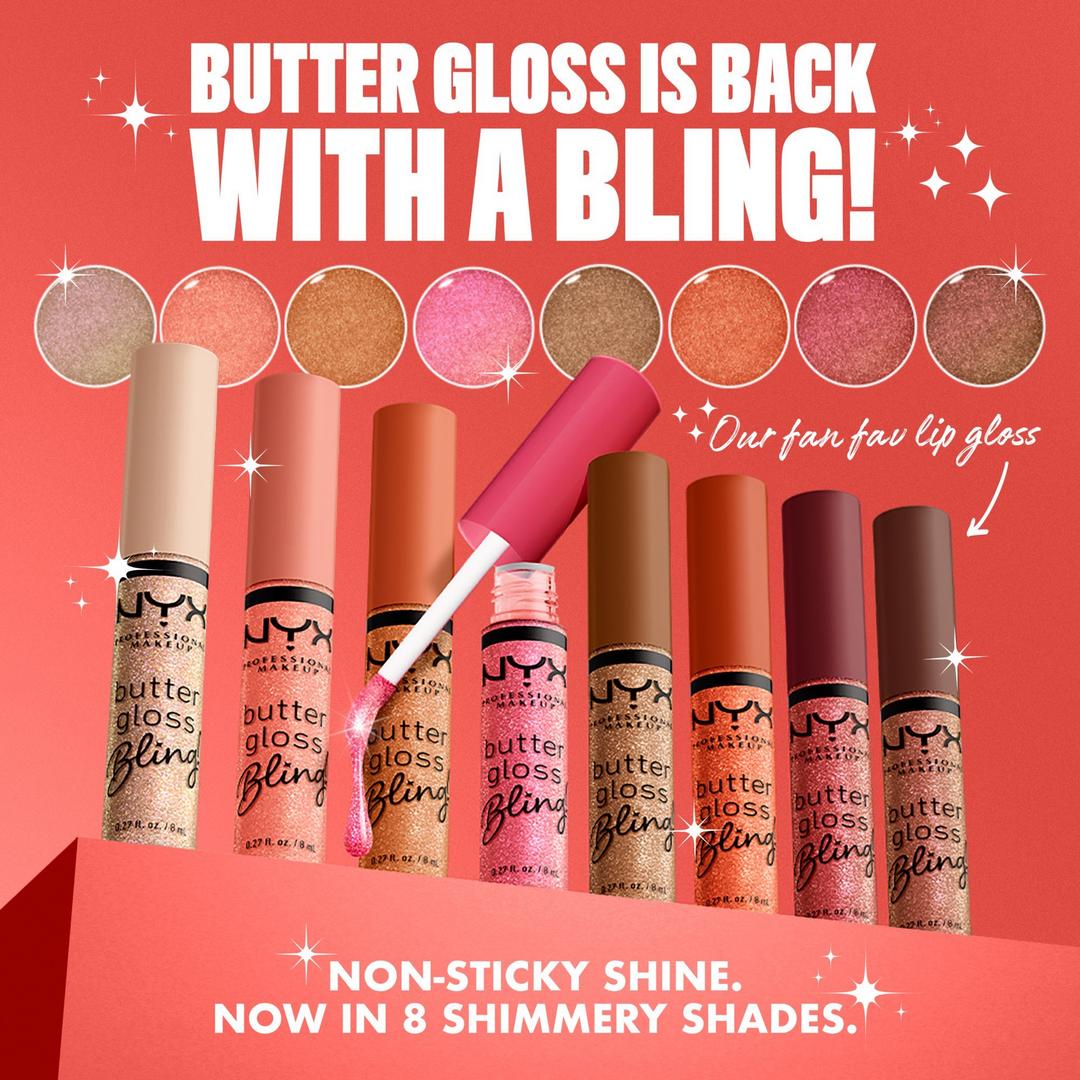Lip gloss butter bling NYX- Dripped Out