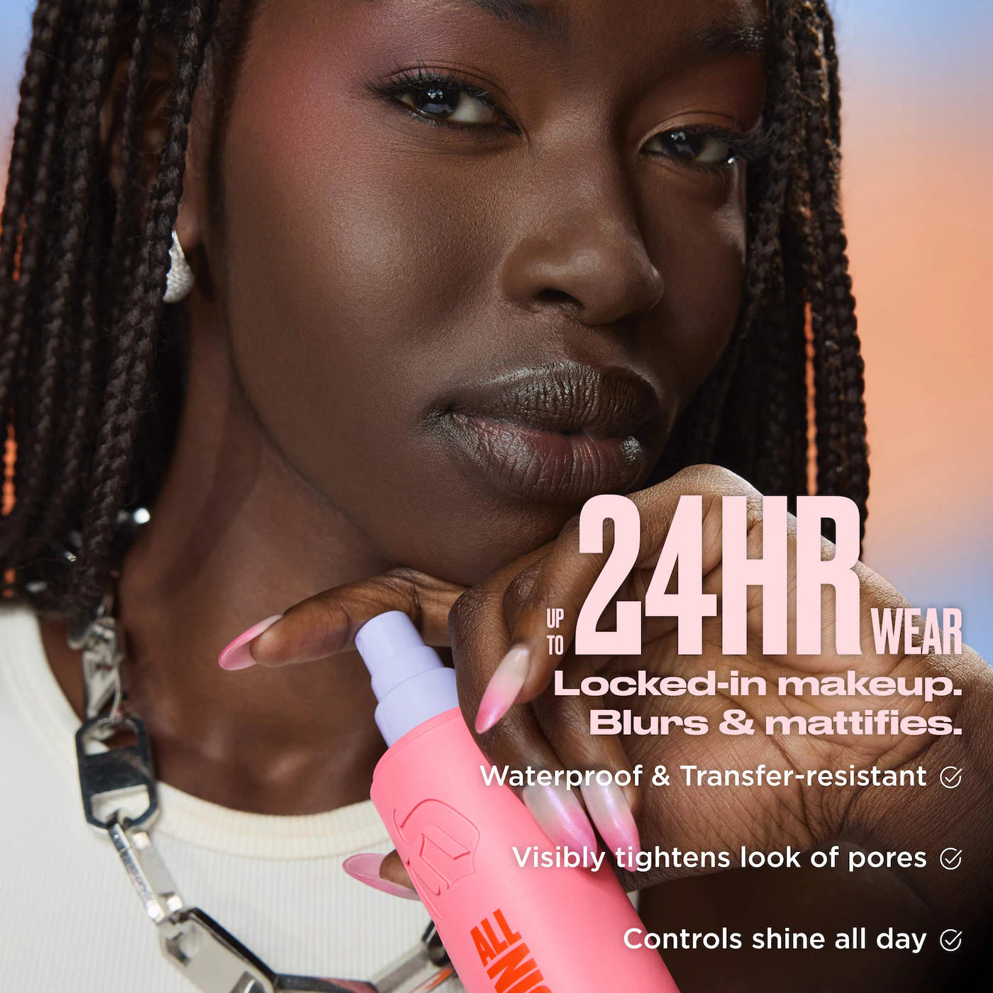 Urban Decay-All Nighter Waterproof Matte Setting Spray with 24HR Wear